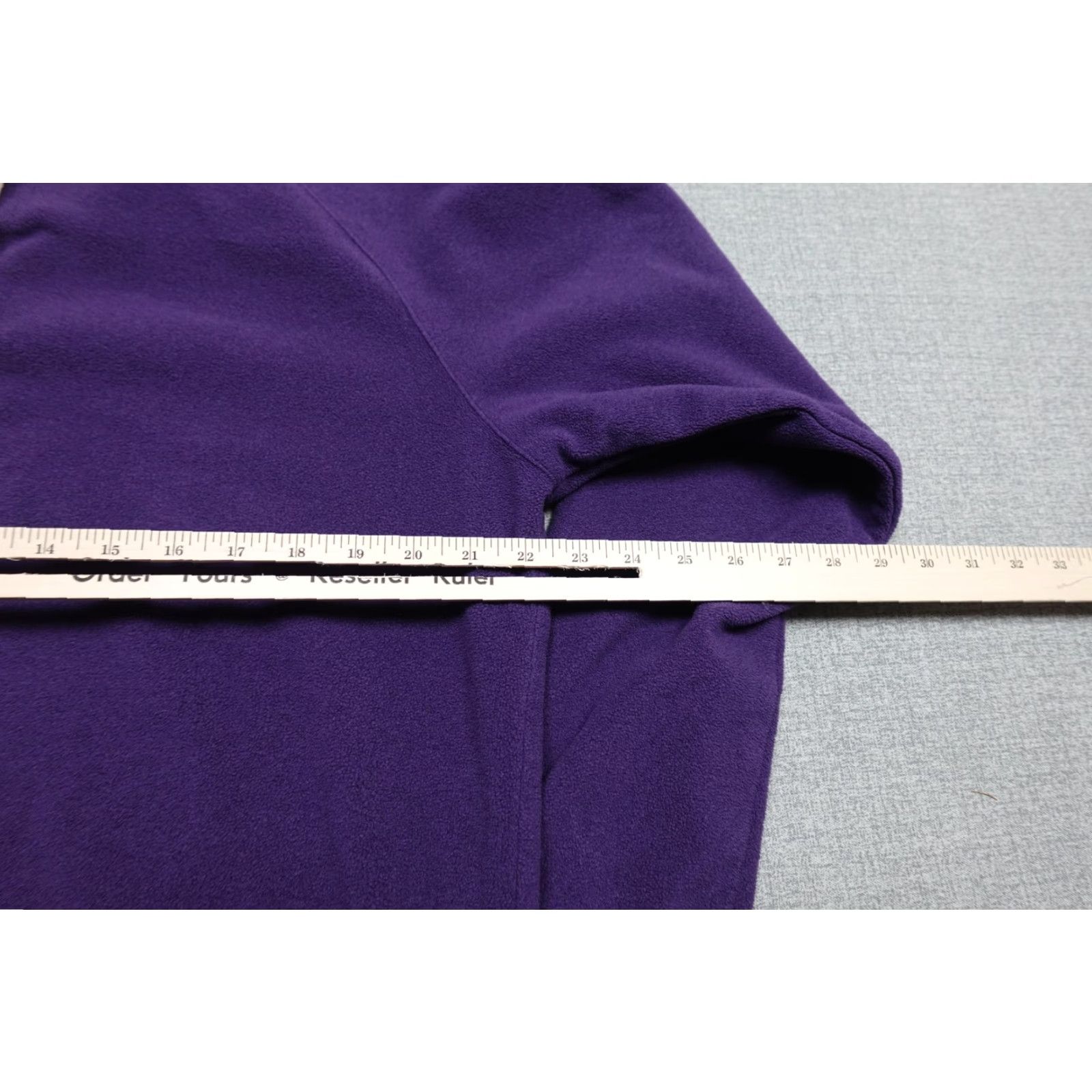 Peter Millar Peter Millar Purple Fleece 1/4 Zip Pullover Sweatshirt Mens Large Warmth Golf Size US L / EU 52-54 / 3 - 7 Thumbnail