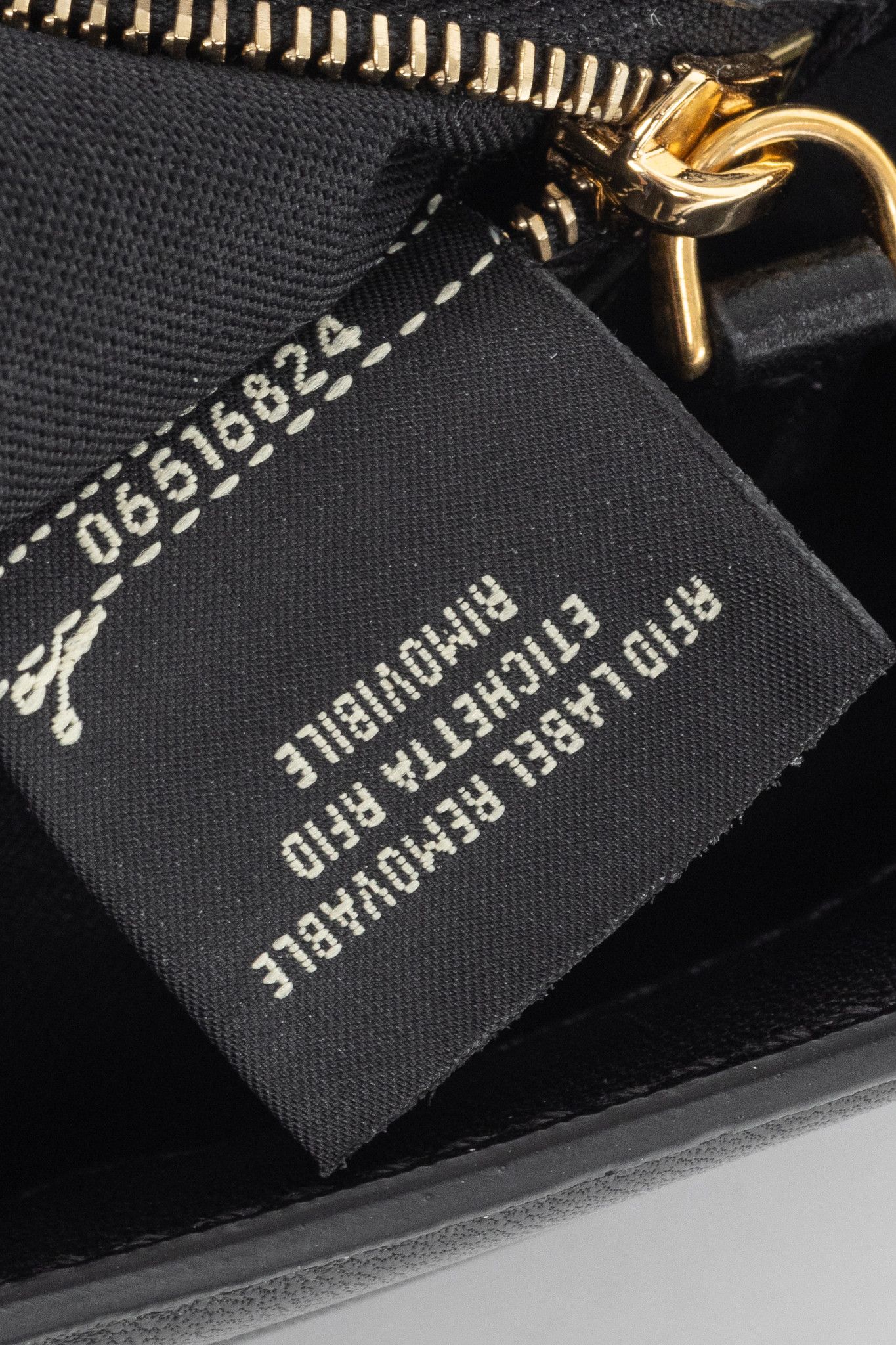 Fendi Fendi Baguette Black Nappa Leather FF Flap Bag Size ONE SIZE - 16 Thumbnail