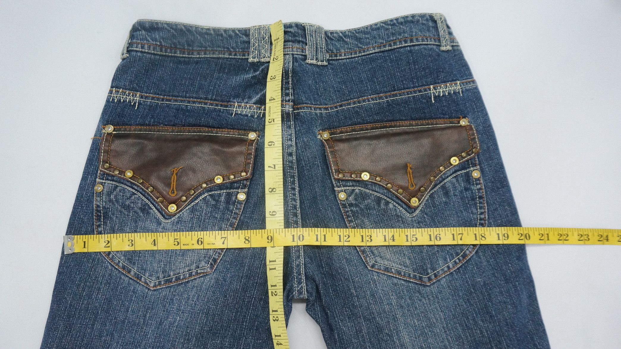Japanese Brand Vintage INDECENT Japan Flared Jeans Size US 30 / EU 46 - 11 Thumbnail