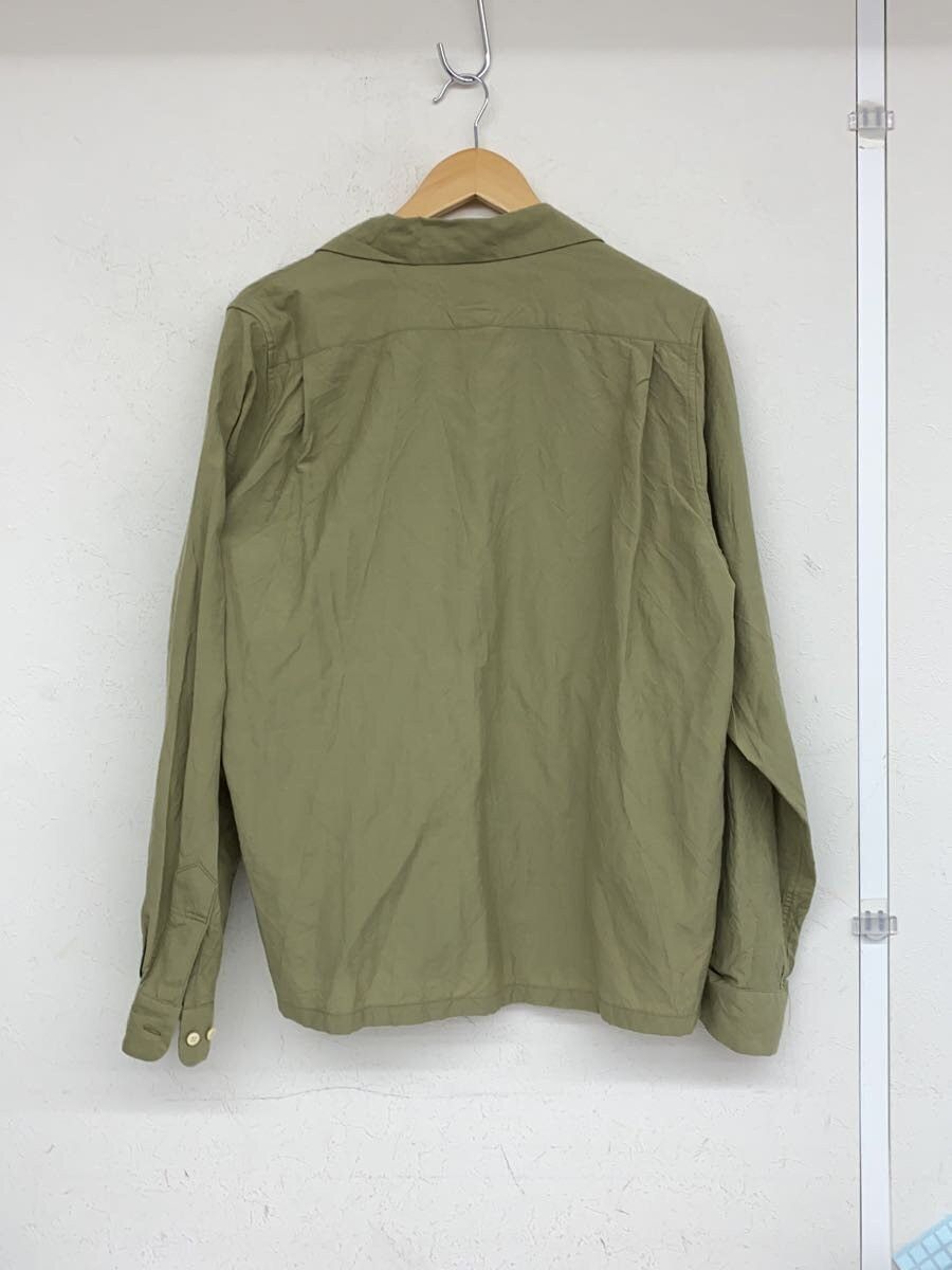 Visvim Green Linen Boomer Shirt Size US L / EU 52-54 / 3 - 2 Thumbnail