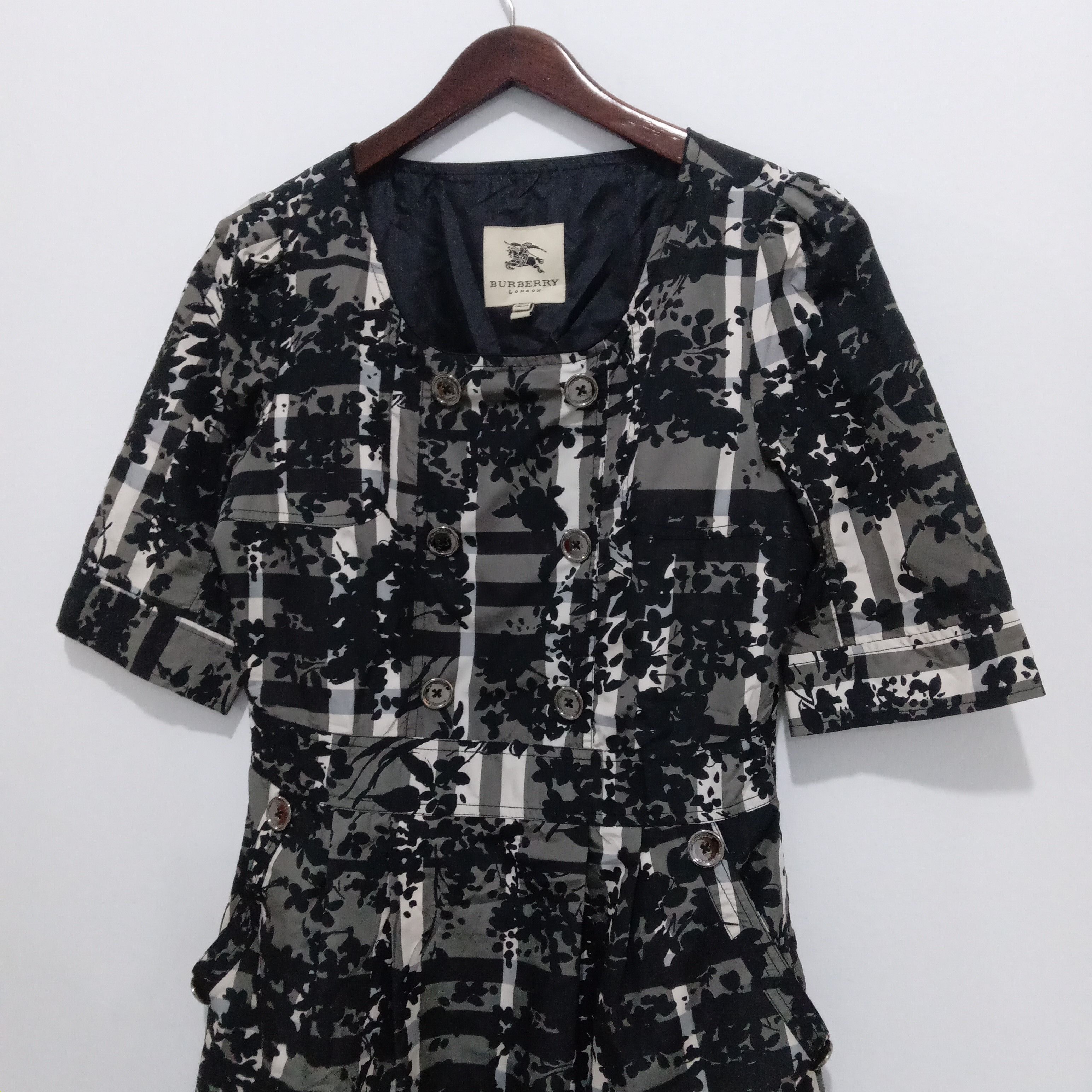 Burberry × If Six Was Nine × Japanese Brand Burberry london camo long dress Size M / US 6-8 / IT 42-44 - 3 Thumbnail