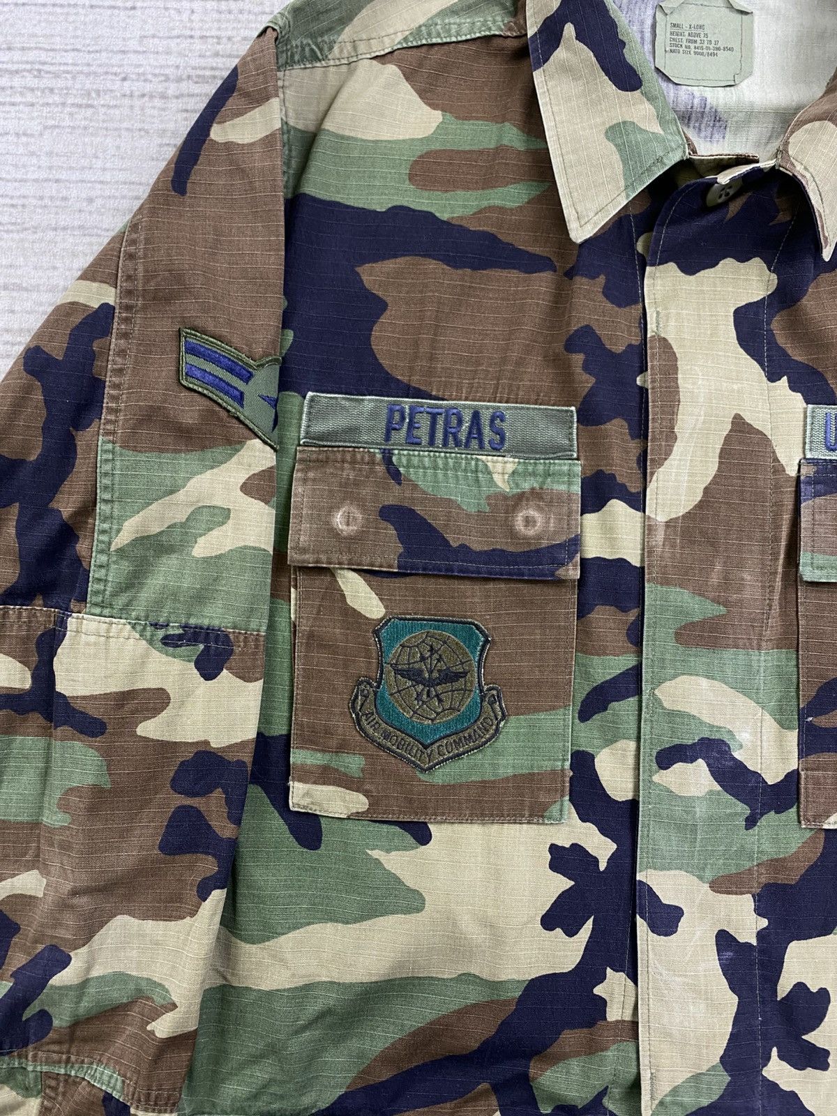 Vintage Vintage U.S Air Force Woodland Camouflage M65 Field Jacket Size US M / EU 48-50 / 2 - 8 Thumbnail