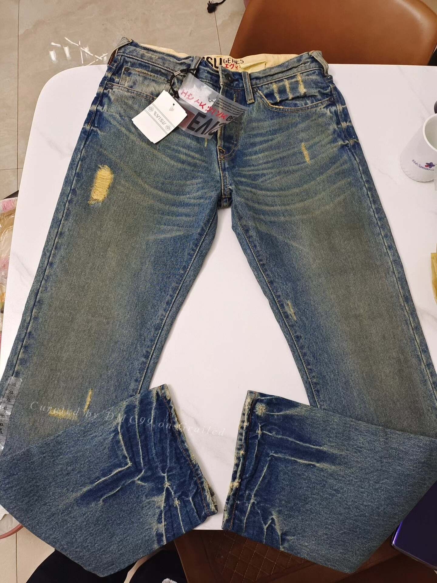 Evisu Early European EVISU Slim Jeans New Size US 32 / EU 48 - 1 Thumbnail