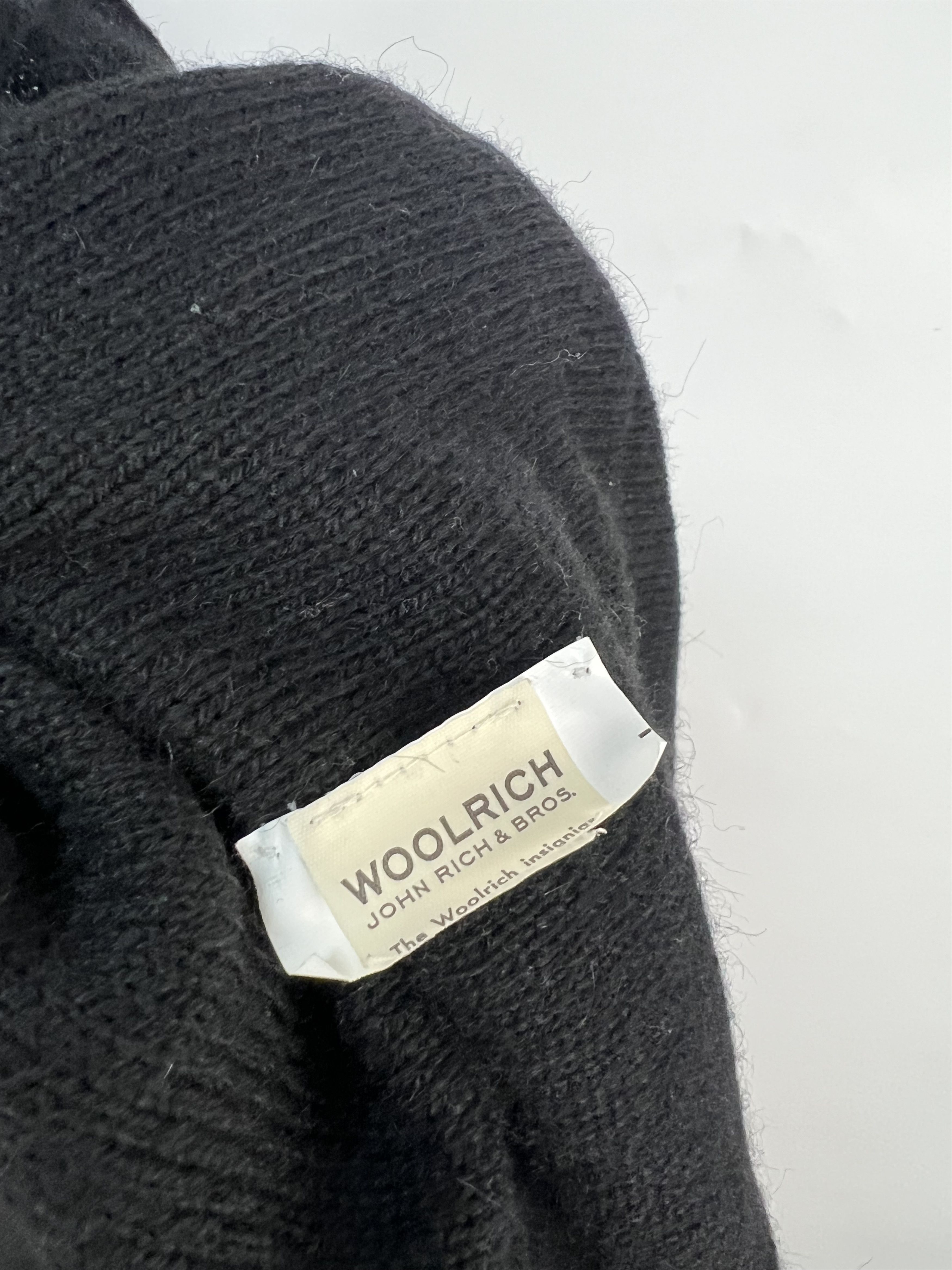 Woolrich Woolen Mills Woolrich Women's Black Wool Hooded Open Long Cardigan Size S Size S / US 4 / IT 40 - 17 Thumbnail