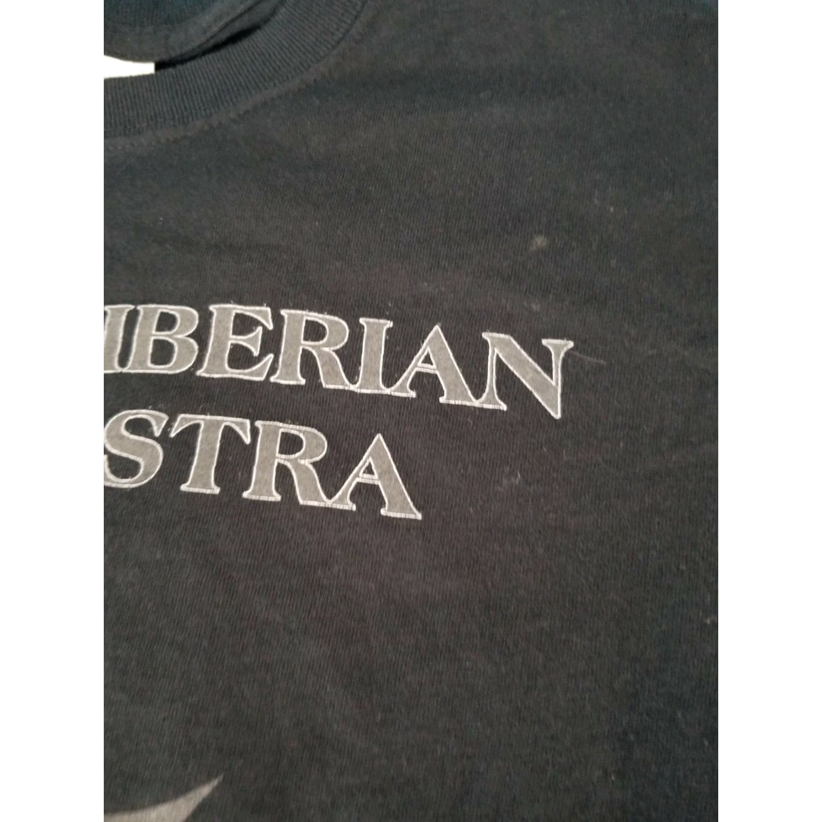 Gildan VINTAGE Trans-Siberian Orchestra TSO Tour Crew T Shirt Rock Black S Adult Shirt 1996-2017 Mens Size US S / EU 44-46 / 1 - 4 Thumbnail