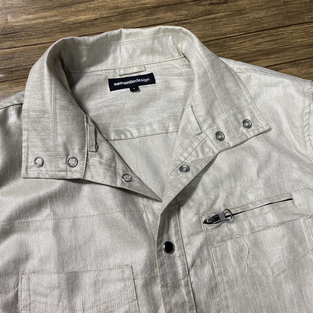 Japanese Brand Semantic Design Button Up Shirt Size US S / EU 44-46 / 1 - 3 Thumbnail