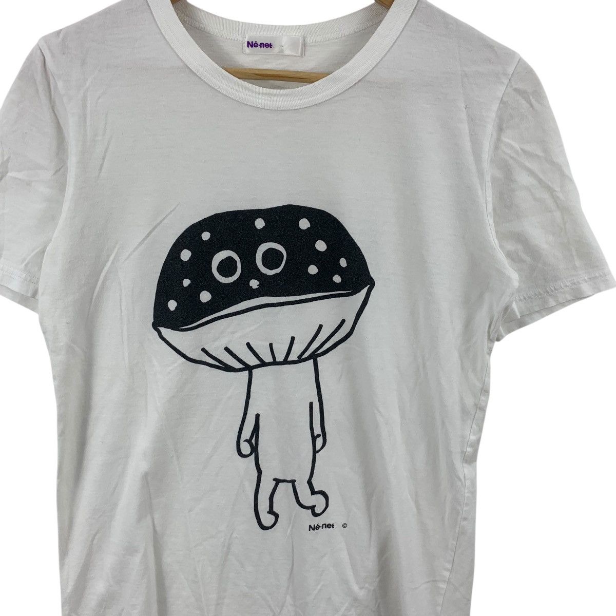 Ne-Net NE-NET TSUMORI CHISATO Mushroom Hoshino Tee Shirt Top Size S / US 4 / IT 40 - 5 Thumbnail