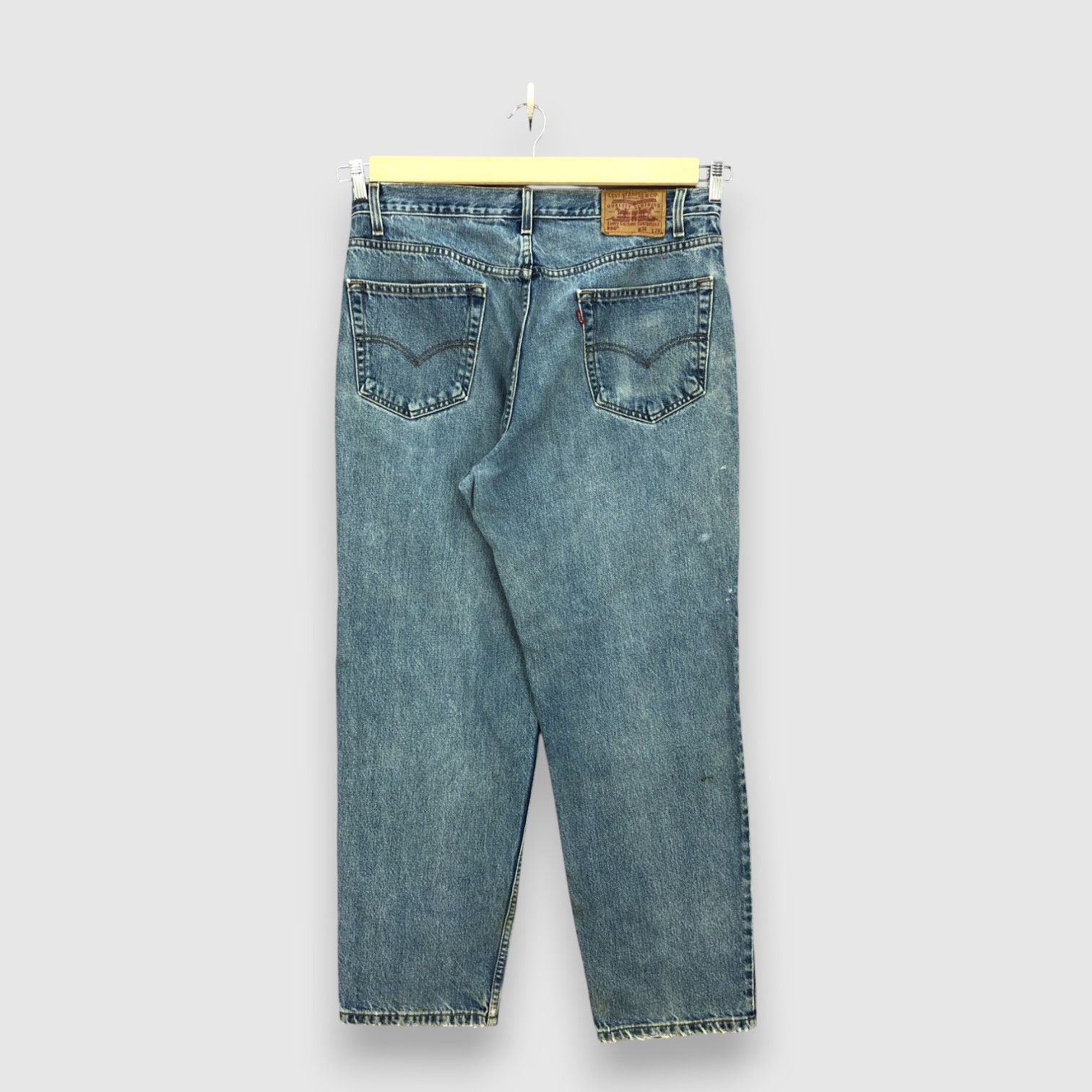 Levi's Vintage Levis Faded Distressed Jeans Levis 550 Painter Denim Size US 36 / EU 52 - 2 Thumbnail