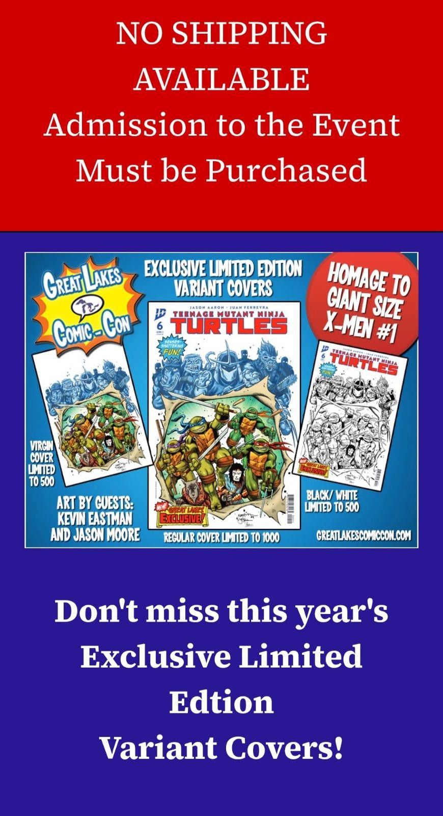 Other TMNT #6 2025 GLCC Homage Giant-Size X-Men #1 Set COA Size ONE SIZE - 5 Thumbnail