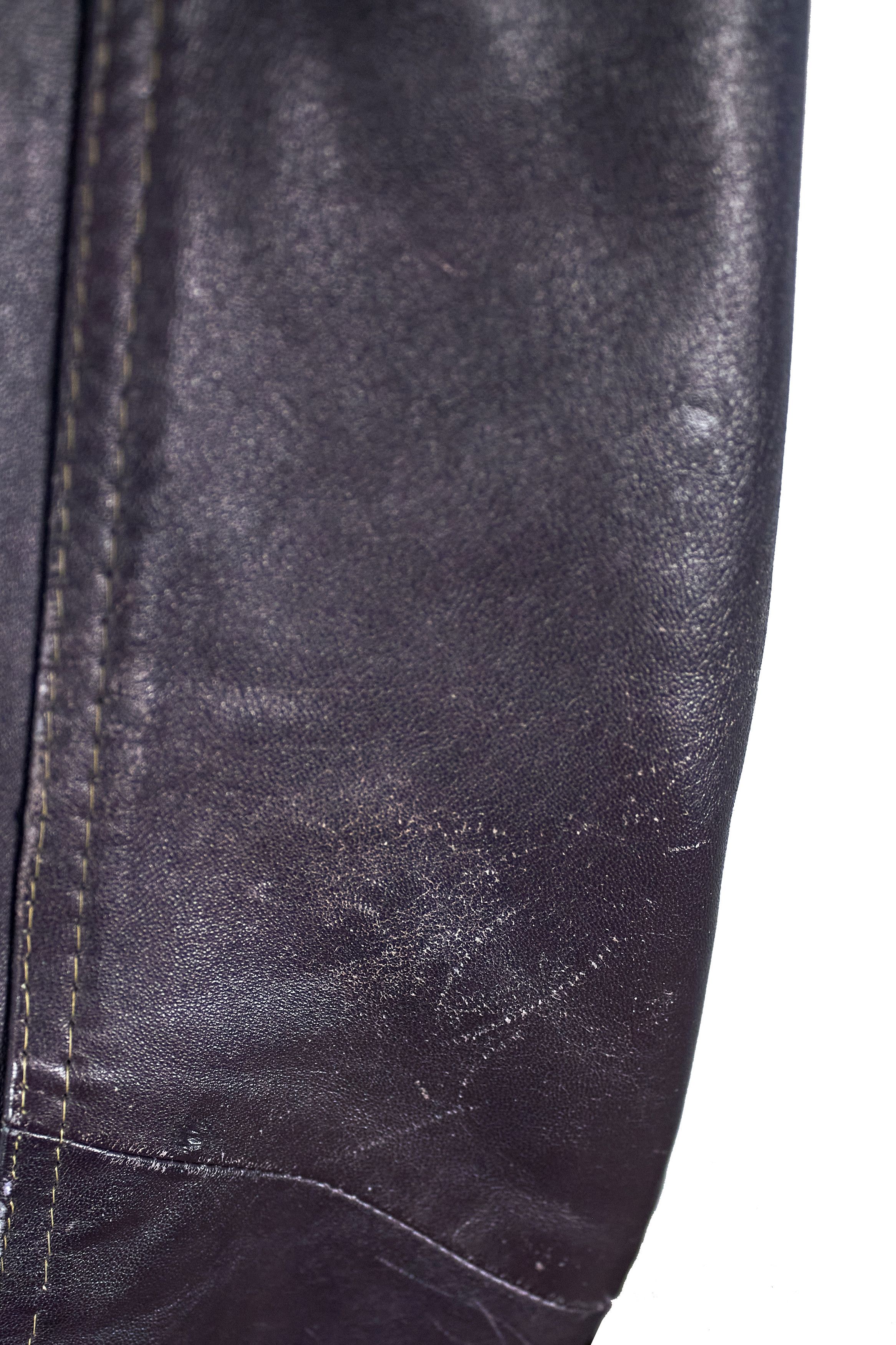 Valentino Rare vintage Valentino women's leather coat, raincoat cloak Size XL / US 12-14 / IT 48-50 - 15 Thumbnail