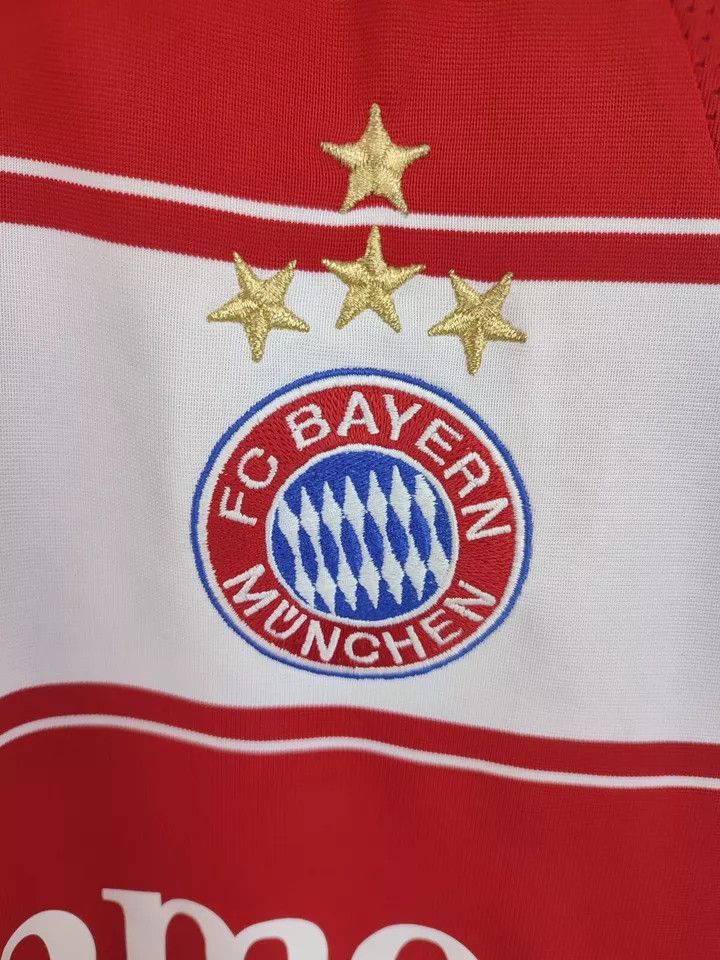 Adidas FC Bayern Munich Munchen 2007-08 home FOOTBALL Kit SHIRT Size US S / EU 44-46 / 1 - 11 Thumbnail