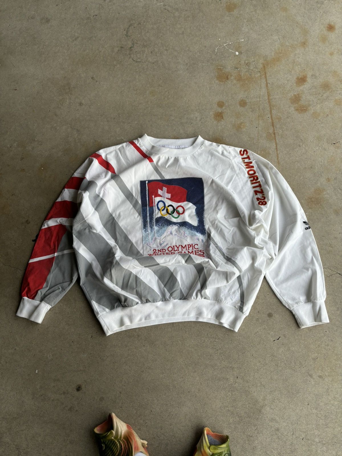 Crazy 80s Usa Olympics 60s Tribute First Ever Rare Crewneck