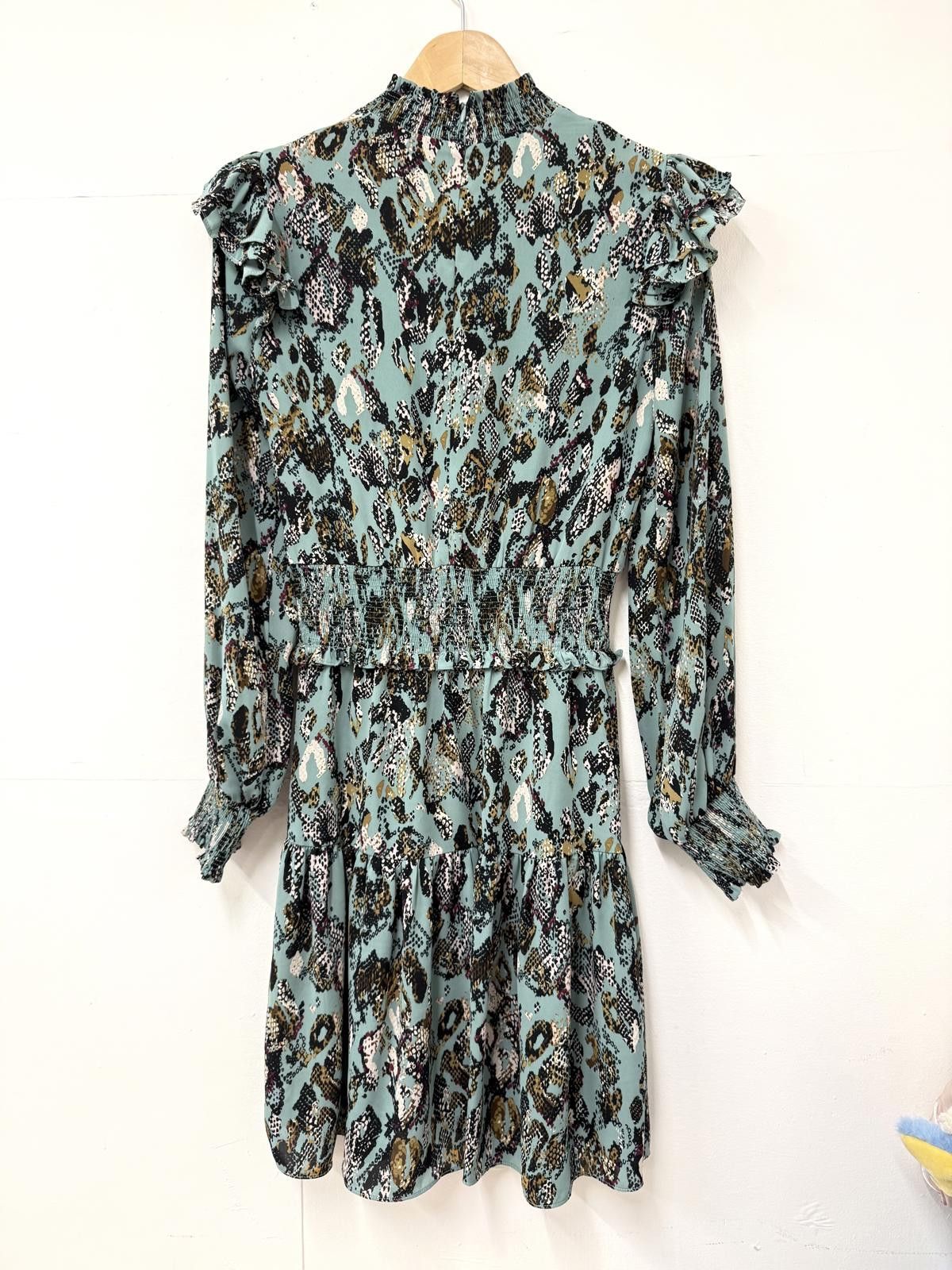 Other Karen Millen Printed Long Sleeve Dress UK 6 / US 2 / EU 34 Size XS / US 0-2 / IT 36-38 - 4 Thumbnail