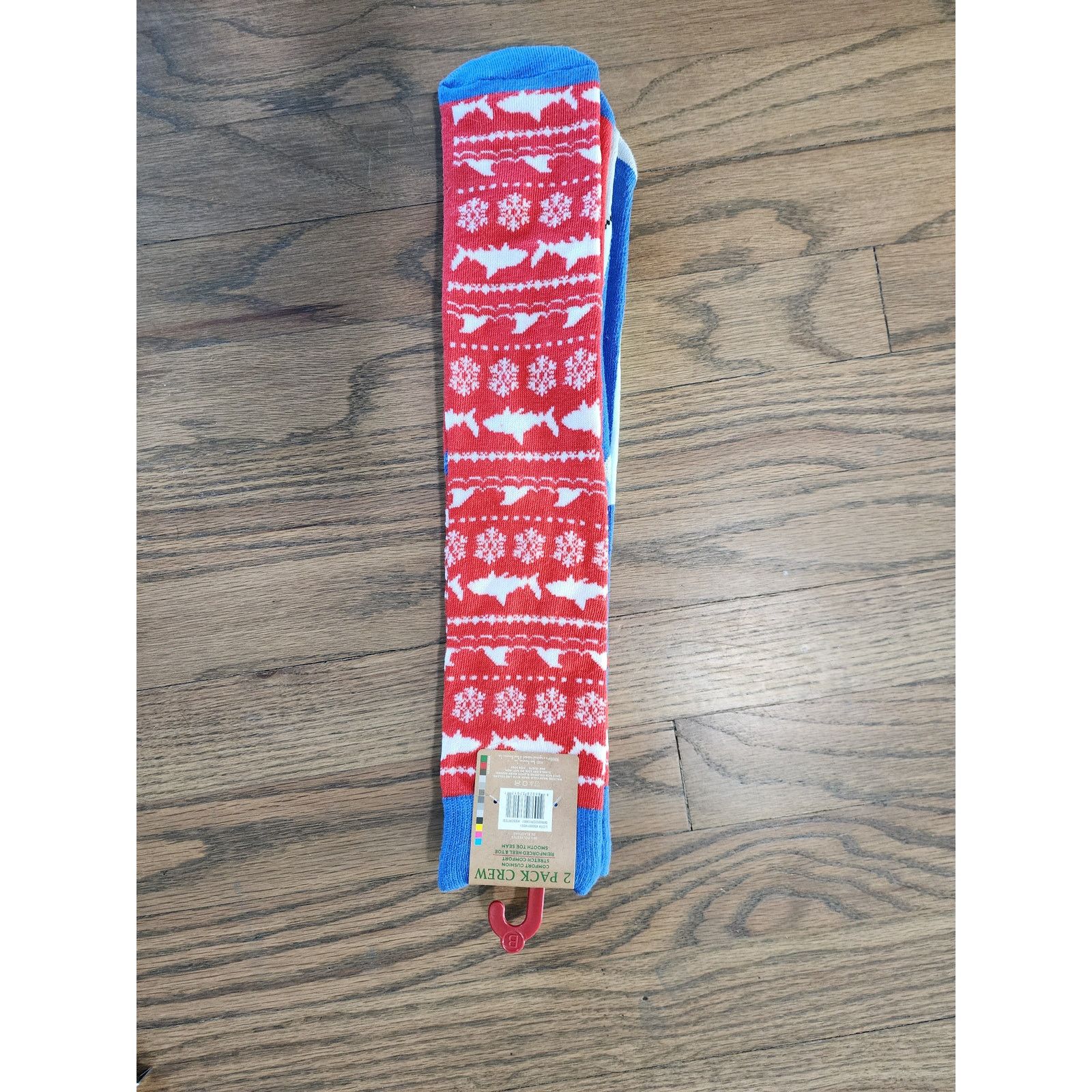 & Other Stories "Killer Claus" shark-themed novelty socks Size ONE SIZE - 2 Thumbnail