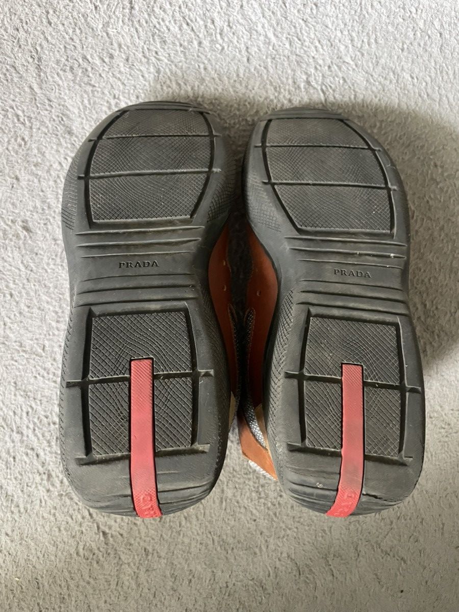 Prada OG Prada 'America's Cup' High Top Sneakers Size US 11 / EU 44 - 8 Thumbnail