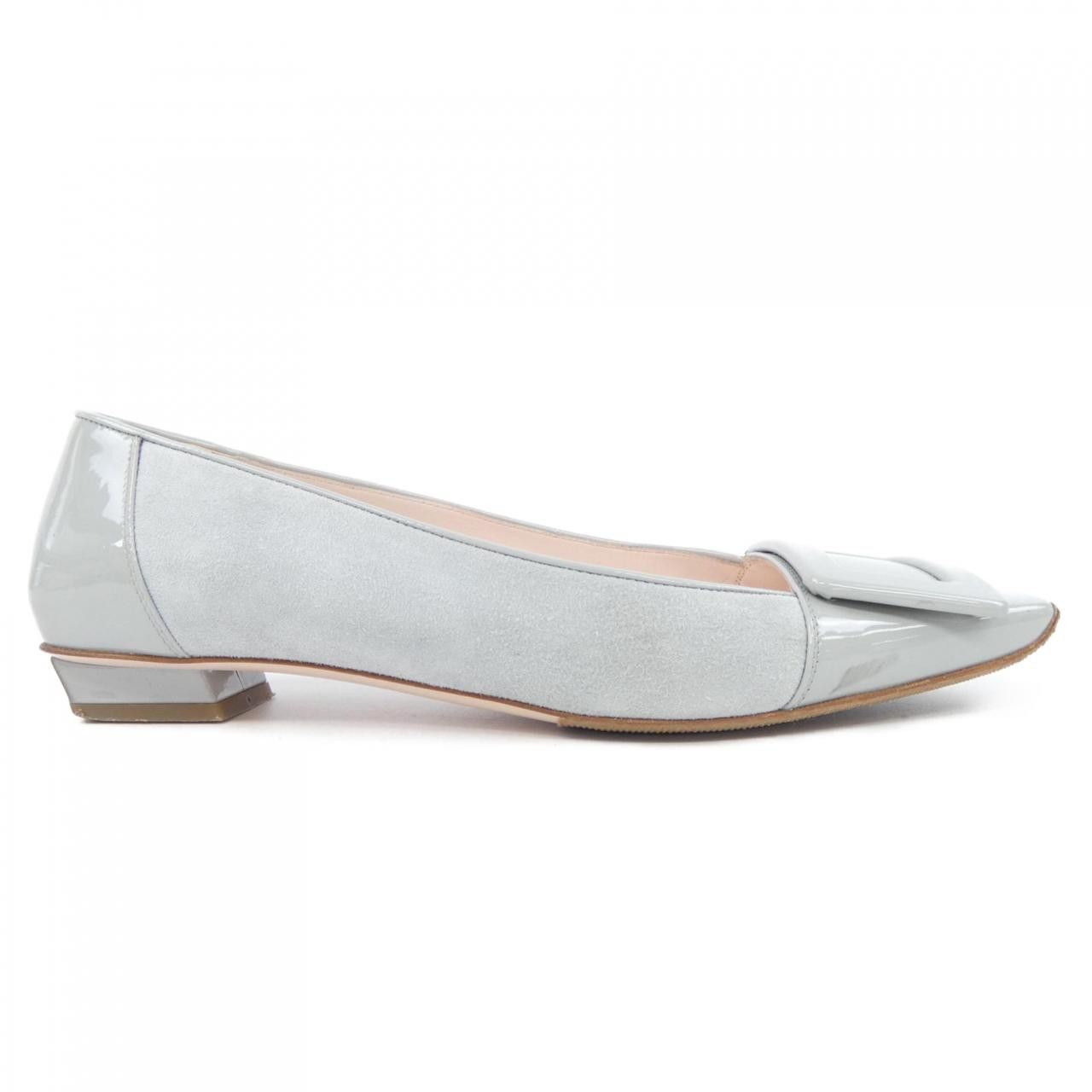 Roger Vivier Roger Vivier Roger Vivier Belle Vivier Flat Shoes Leather Shoes DUTY FREE for USA Size ONE SIZE - 1 Thumbnail