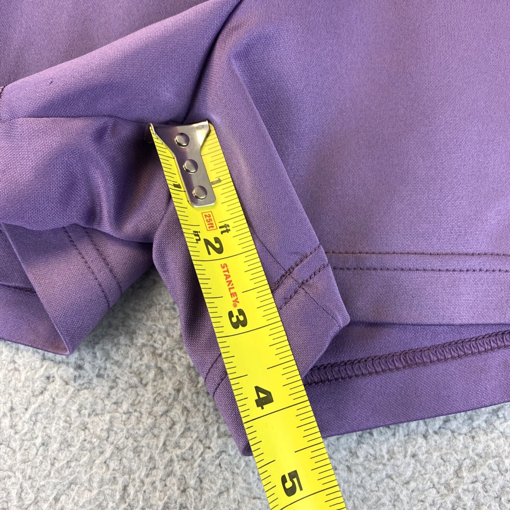 Adidas Adidas Dri-Fit Women's Size Medium Athletic Running Shorts Purple 53-40 Size 32" / US 10 / IT 46 - 5 Thumbnail