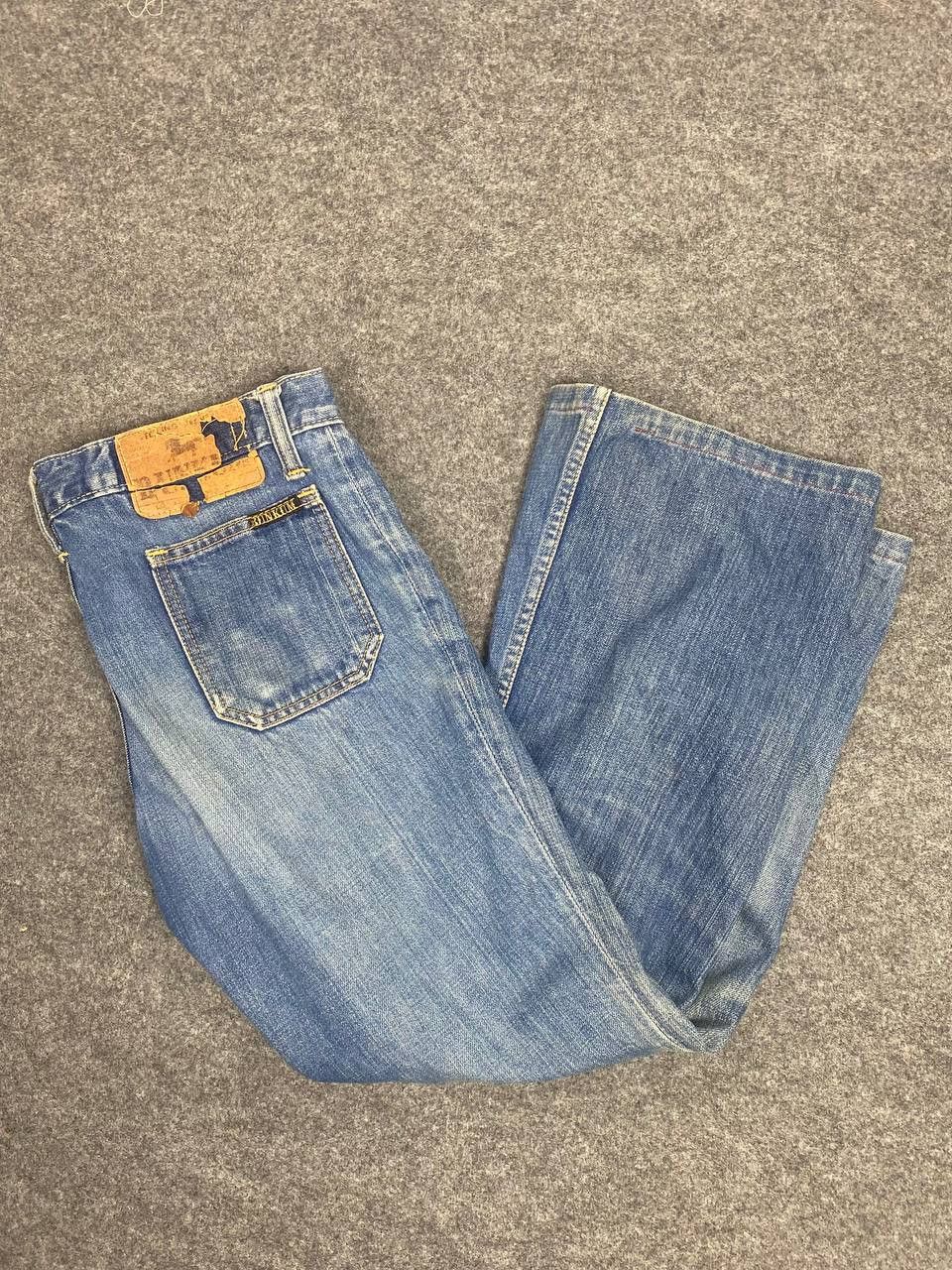 Japanese Brand vintage japanese brand bootcut flare denim Size US 34 / EU 50 - 2 Thumbnail