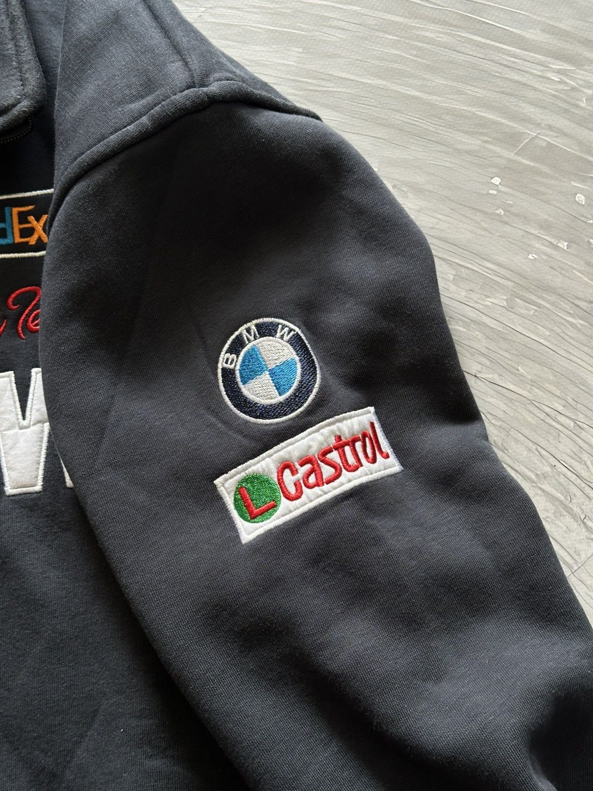 BMW × Vintage 🔥BMW Racing Team Full Zip Track Jacket Size US XL / EU 56 / 4 - 4 Thumbnail