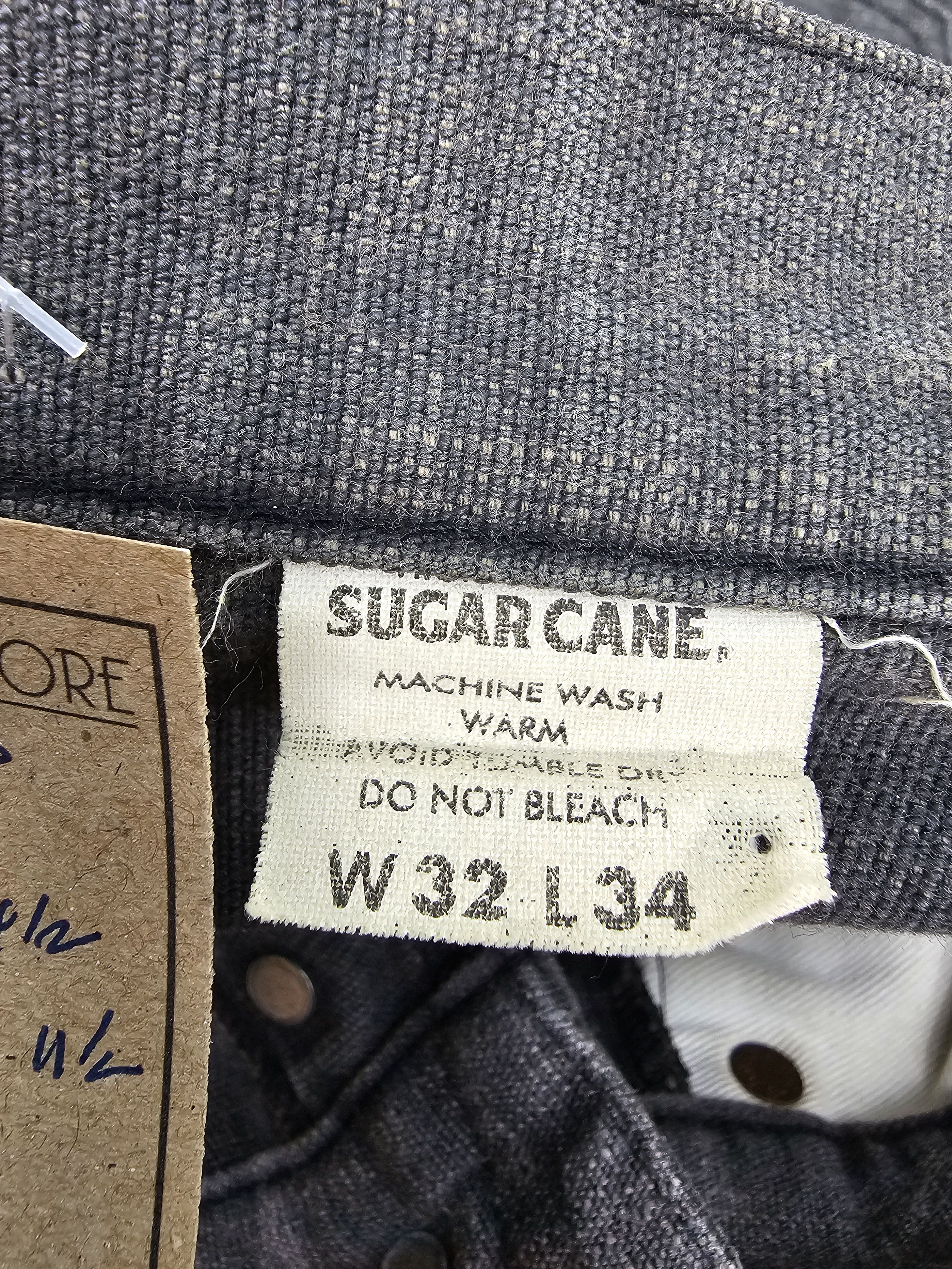 Sugar Cane SUGAR CANE Straight Cut Jeans JB0253 Size 31x33.5 Size US 31 - 13 Thumbnail