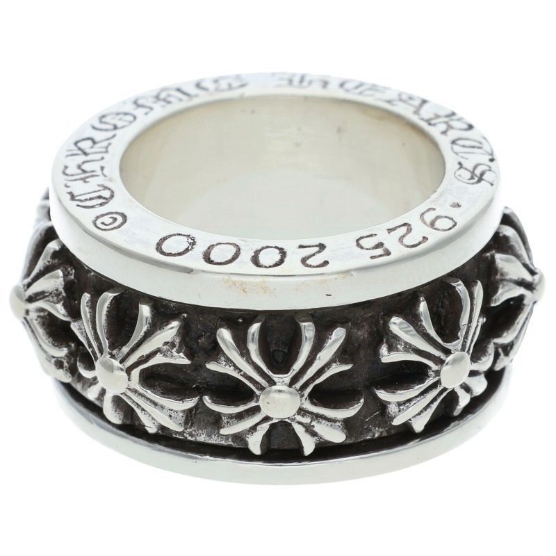 Chrome Hearts Chrome Hearts Spinner Ring Silver CH X Size ONE SIZE - 2 Thumbnail