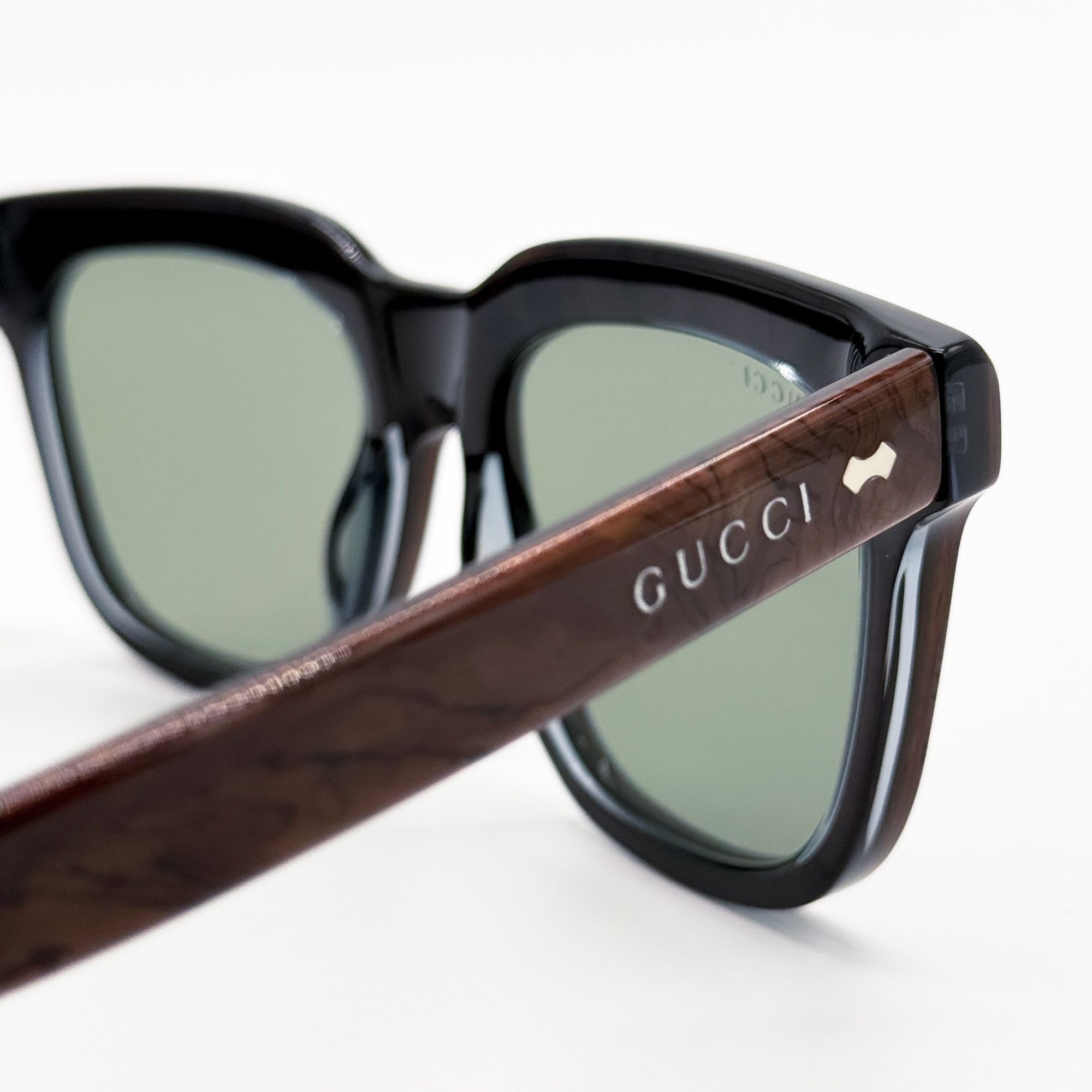 Gucci NEW GG1523S 003 GUCCI HAVANA GREEN UNISEX SUNGLASSES GUCCI Size ONE SIZE - 6 Thumbnail