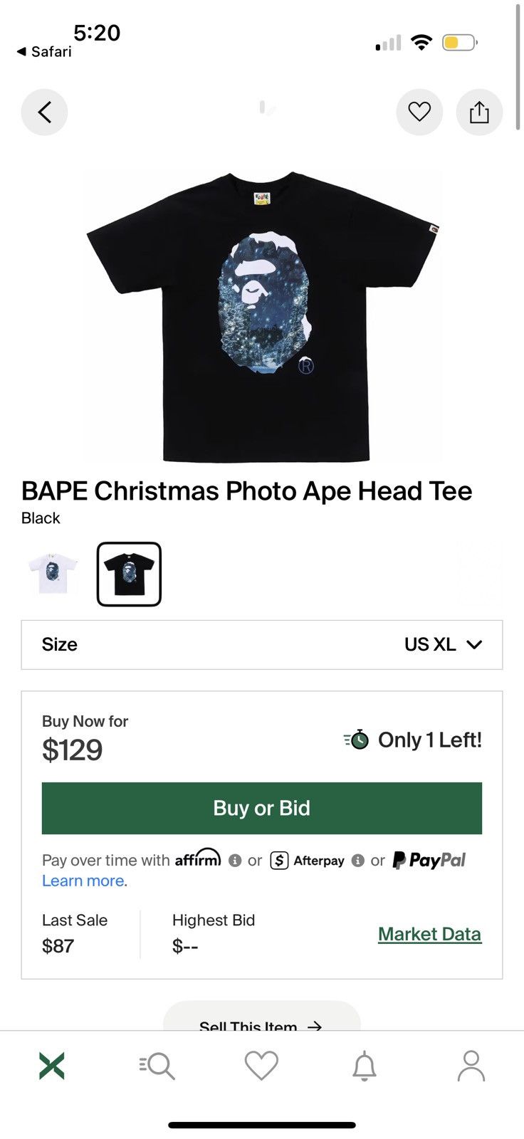 Bape Bape 30th anniversary Christmas tee Size US XL / EU 56 / 4 - 1 Thumbnail