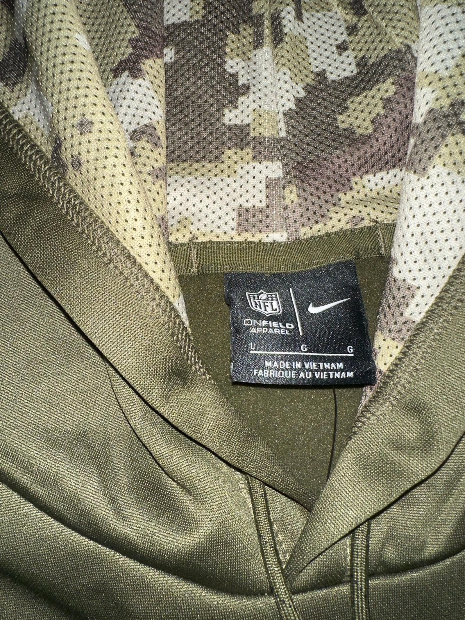 Nike Nike Men’s Dallas Cowboys Salute to Service Green Fleece Lined Patch Hoodie Size US L / EU 52-54 / 3 - 10 Thumbnail