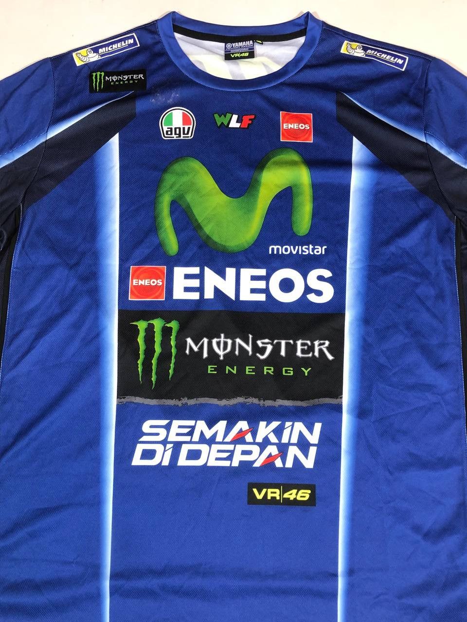 NASCAR × Yamaha Yamaha 46 Racing T-Shirt Size US XXL / EU 58 / 5 - 6 Thumbnail