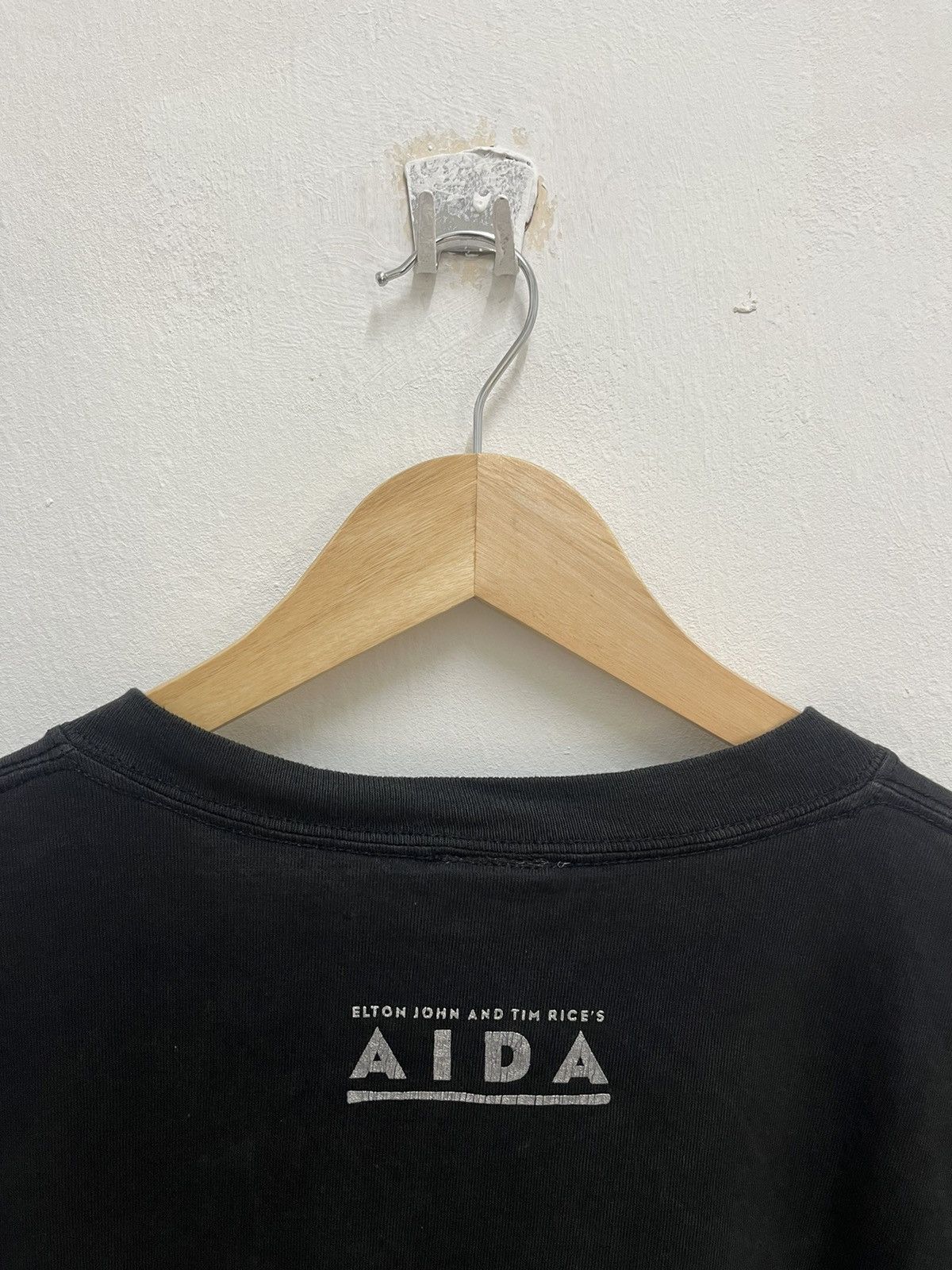 Band Tees Vintage 90s Elton John and Tim Rice’s AIDA T shirt Singer Size US L / EU 52-54 / 3 - 4 Thumbnail