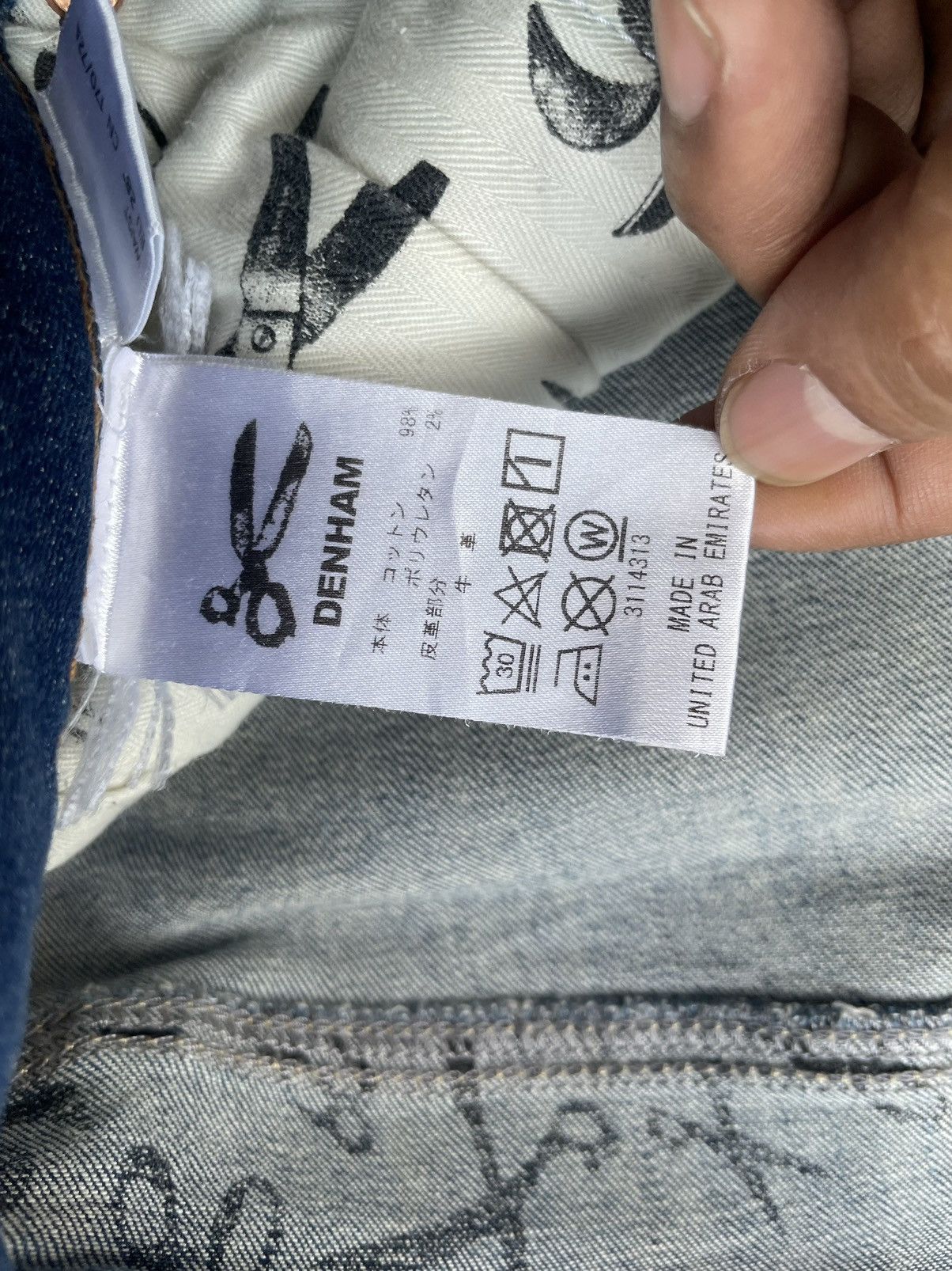 DENHAM Denham Razor Slim Fit Denim Size US 30 / EU 46 - 14 Thumbnail