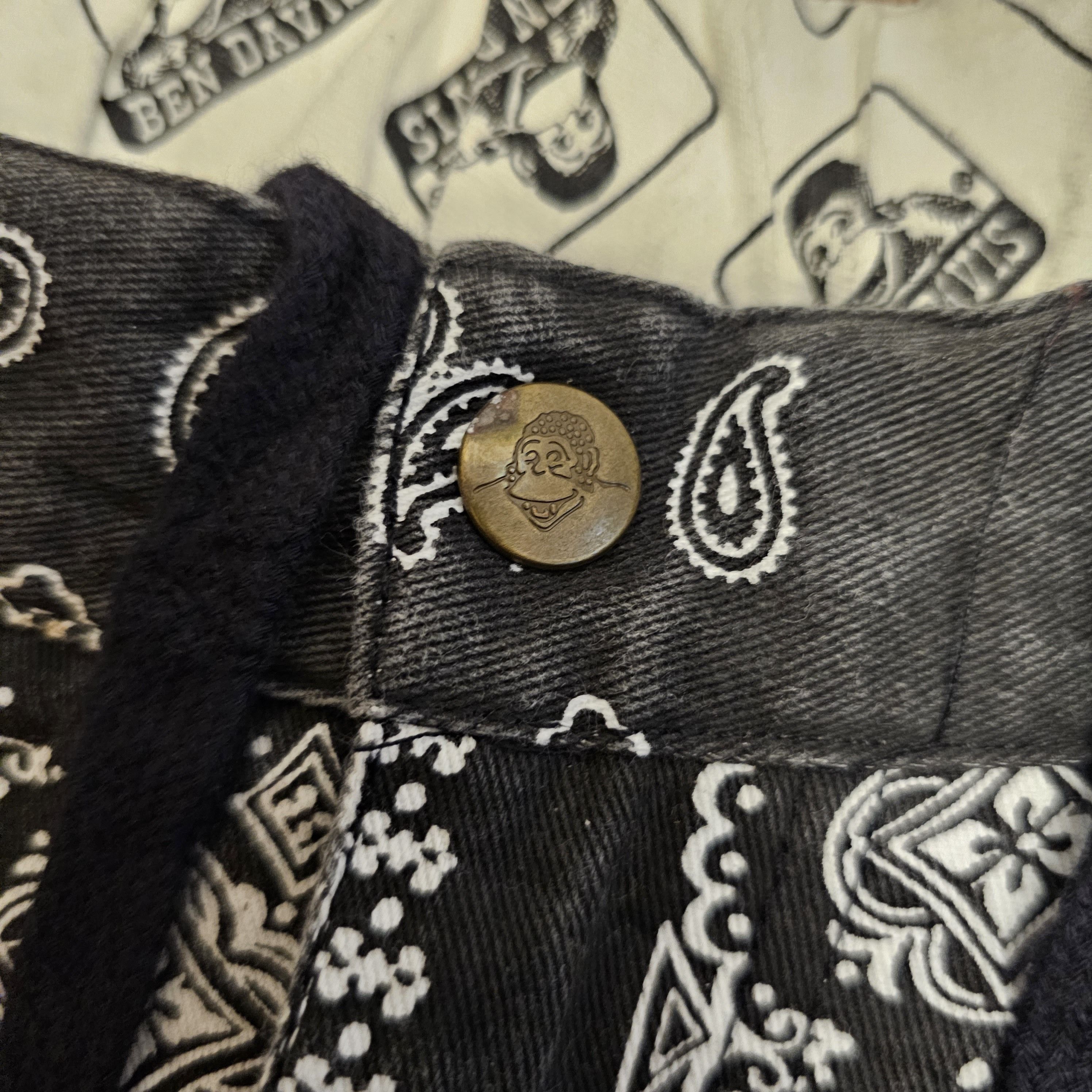 Ben Davis Vintage Y2K Ben Davis Bandana Carpenter Drawstring Pants Size US 30 / EU 46 - 6 Thumbnail
