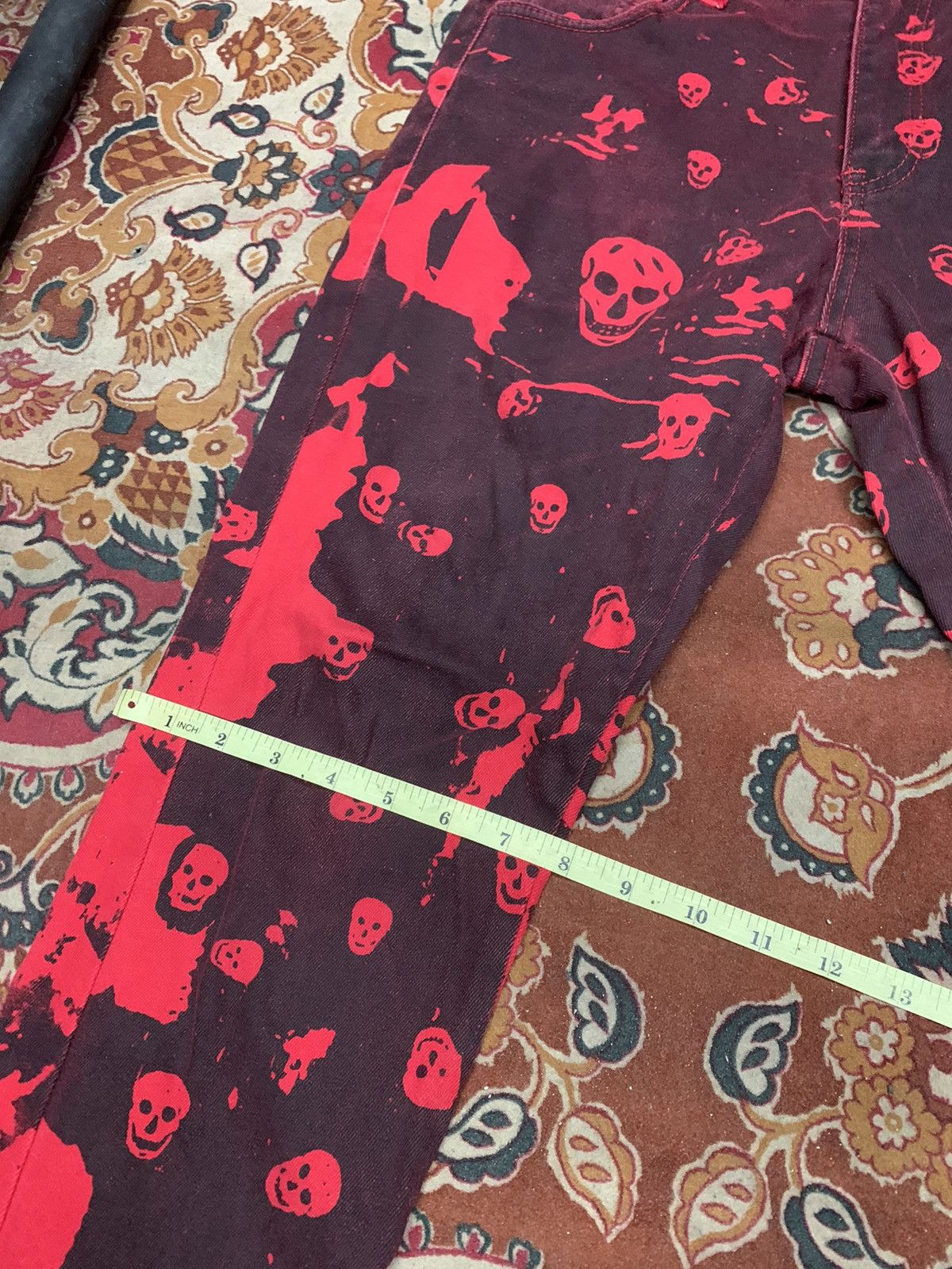 14th Addiction × If Six Was Nine × Japanese Brand Punk skulls japanese brand Size US 31 - 13 Thumbnail