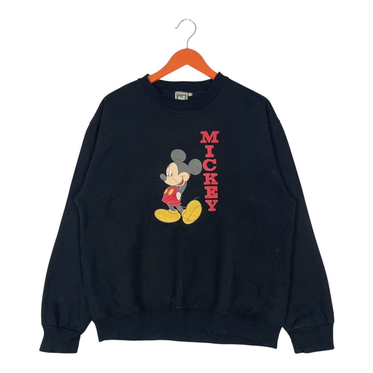 Mickey Mouse Vintage Mickey Mouse Big Printed Logo Pullover Sweatshirt Size US L / EU 52-54 / 3 - 1 Thumbnail