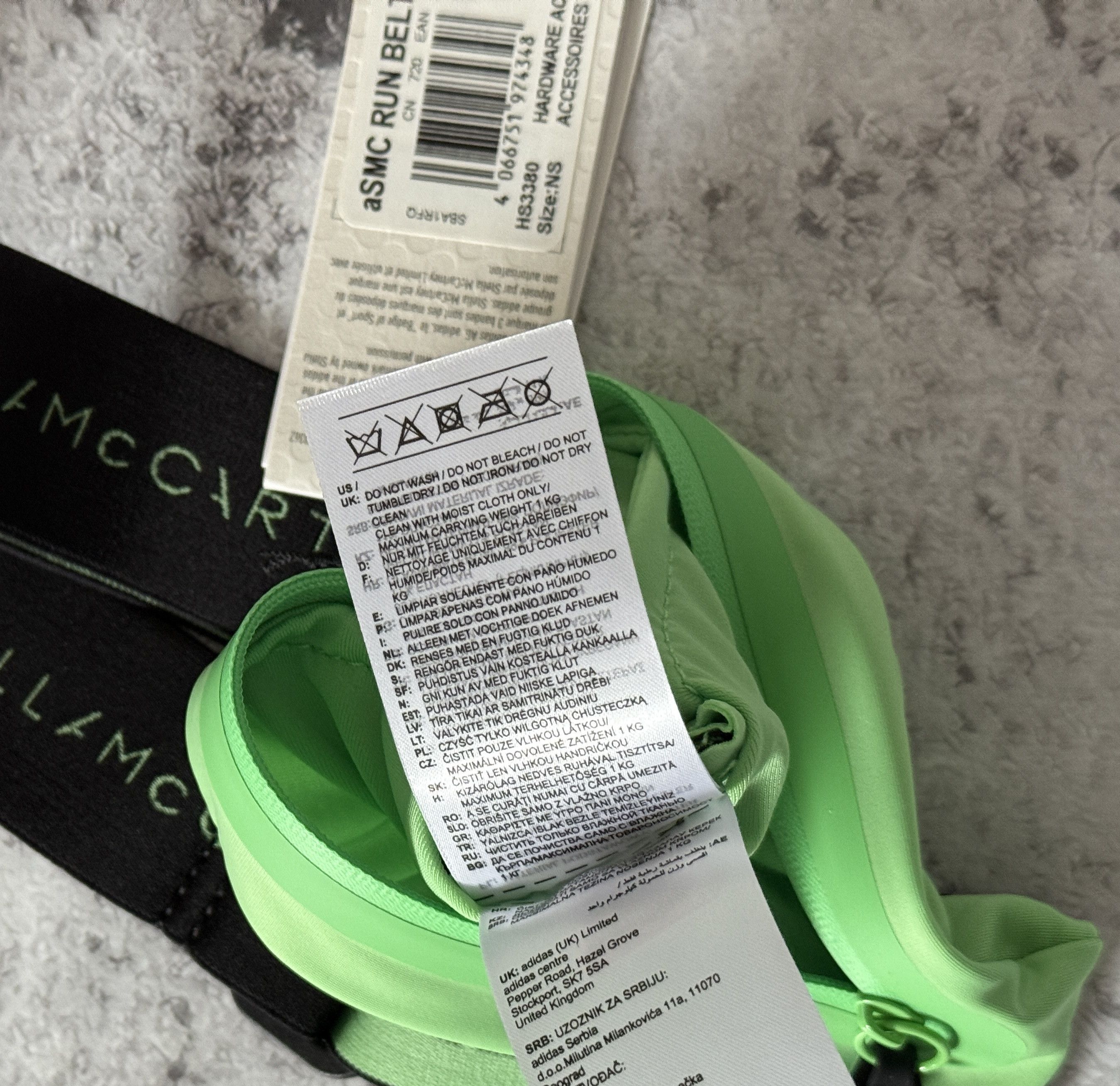 Adidas × Stella McCartney ADIDAS BY STELLA MCCARTNEY RUNNING BELT HS3380 Size ONE SIZE - 9 Thumbnail