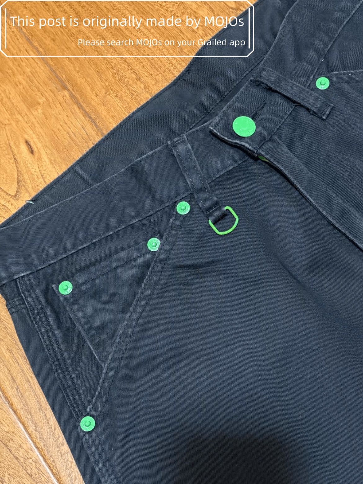 Sz 32 Levis x Fragment Design Green Patch Chino