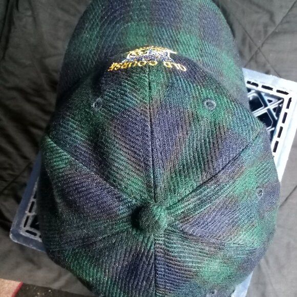 Other DS Vintage St. Andrew's Old Course Golf Plaid Strap Hat Cap Size ONE SIZE - 5 Thumbnail