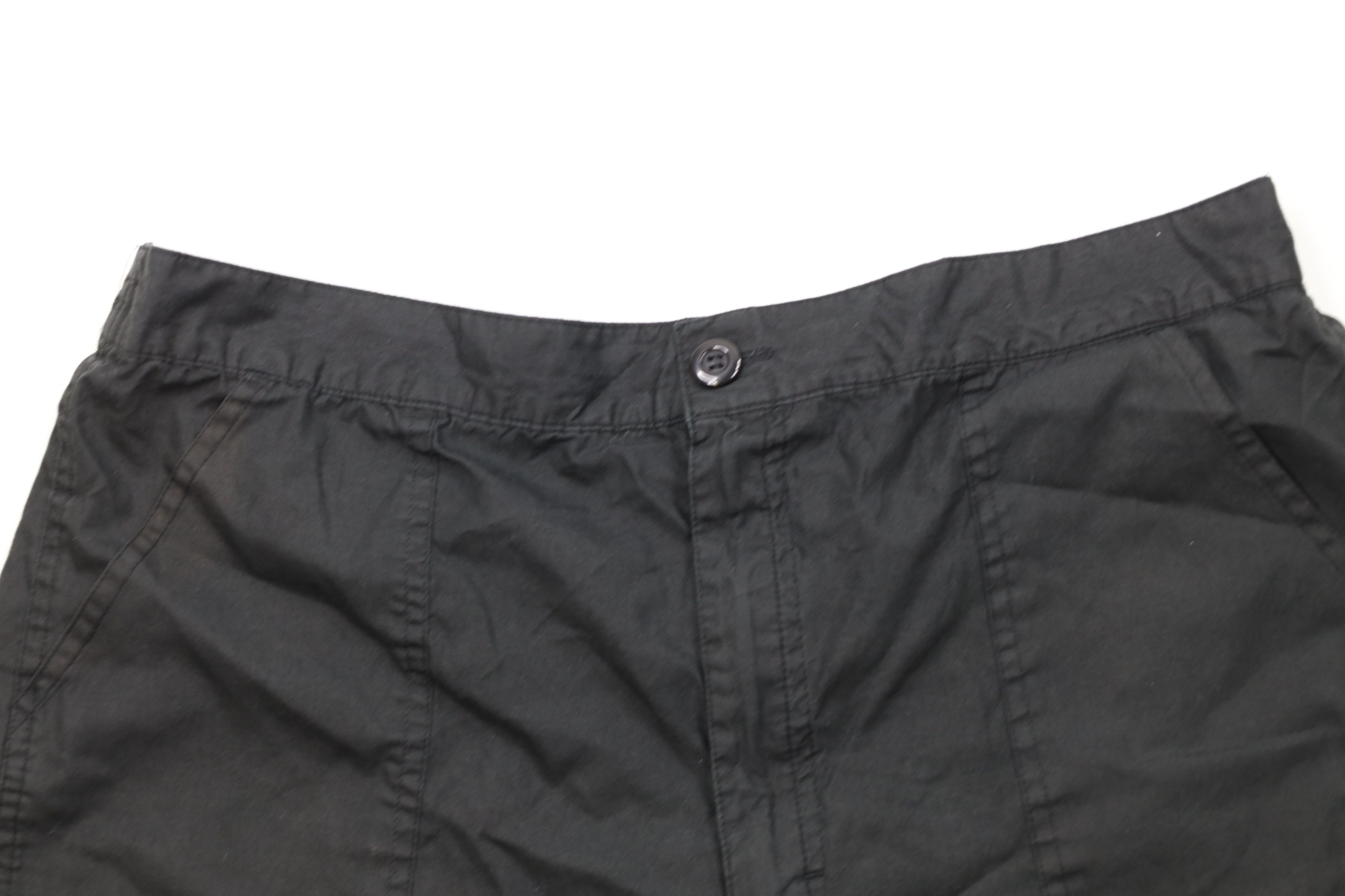 Vintage Vintage 70s 80s Streetwear Above Knee Short Shorts Black Size US 36 / EU 52 - 2 Thumbnail