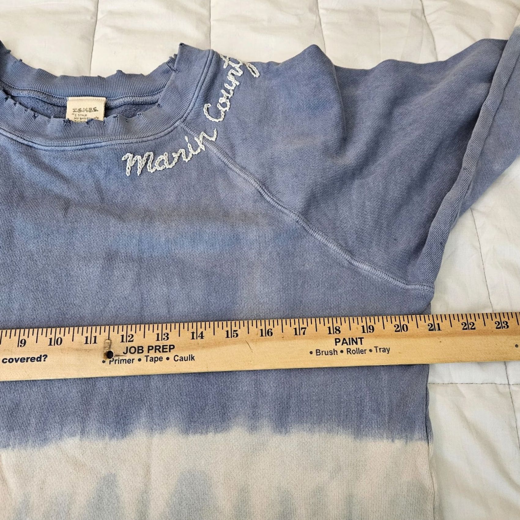 Vintage ISMBS I Stole My Boyfriends Marin County Tie dye Women's Sweatshirt XS/S NEW Size XS / US 0-2 / IT 36-38 - 5 Thumbnail