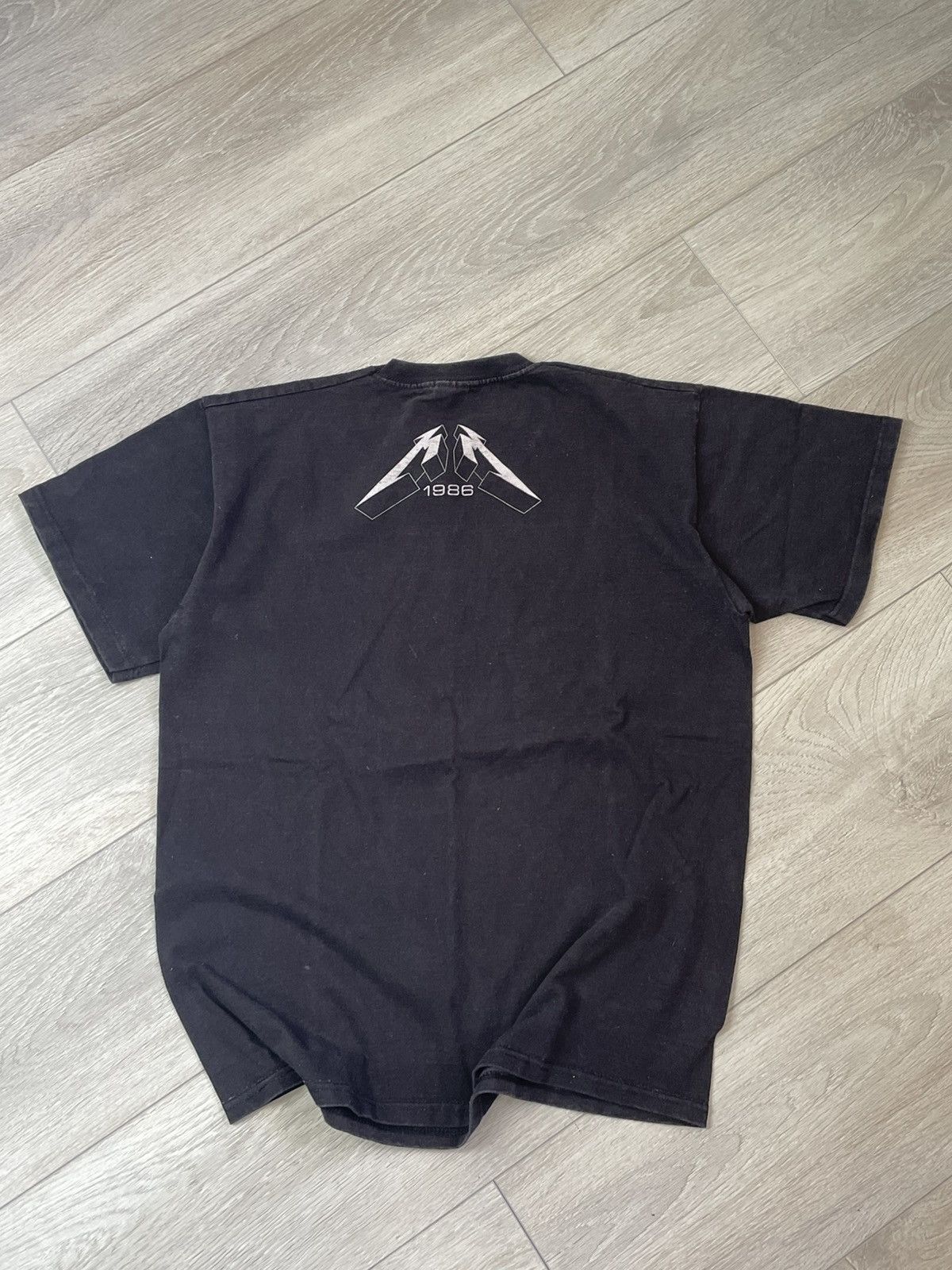 Band Tees × Metallica × Vintage Metallica Muster Of Puppets overprint merch t shirt vintage Size US L / EU 52-54 / 3 - 5 Thumbnail