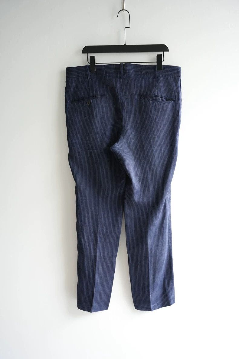 Yohji Yamamoto Yohji Yamamoto size 3 05ss tortoiseshell button linen strip Size US 32 / EU 48 - 2 Thumbnail