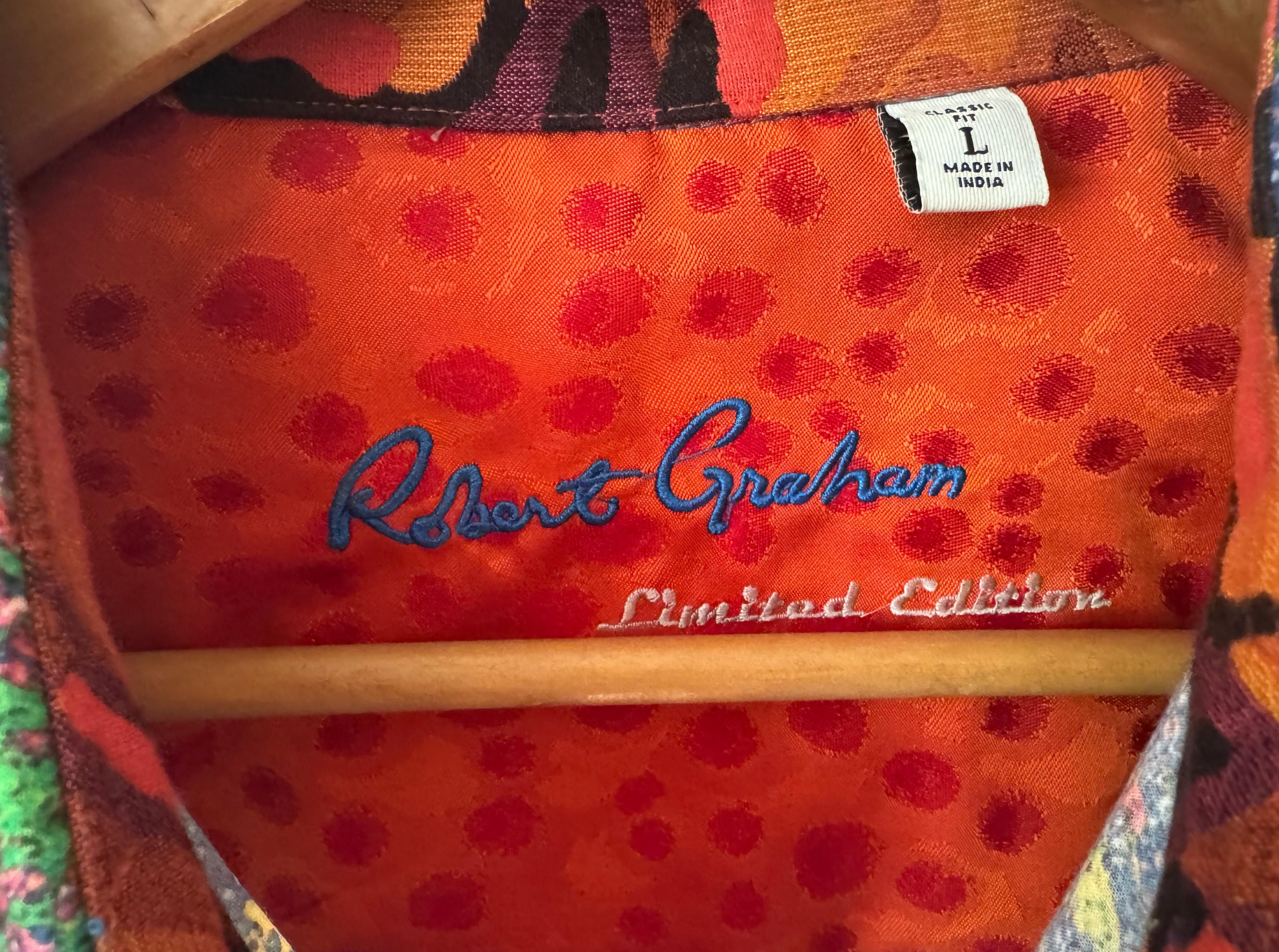 Robert Graham Robert Graham Ultra-Rare Limited Edition Shirt 113/1101 Size US L / EU 52-54 / 3 - 3 Thumbnail