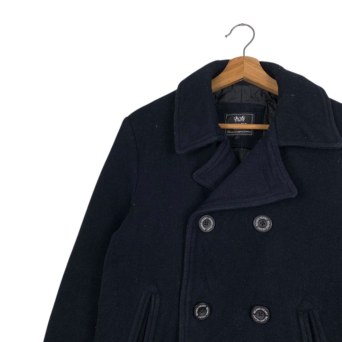 Beams Plus Beams Heart Double Breasted Wool Jacket Size US M / EU 48-50 / 2 - 6 Thumbnail