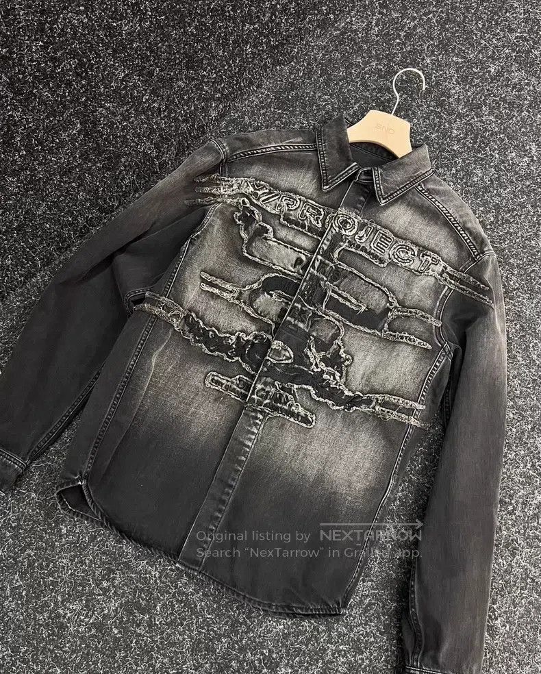 Y/Project Y/Project Size S Embroidered denim jacket Size US S / EU 44-46 / 1 - 1 Thumbnail