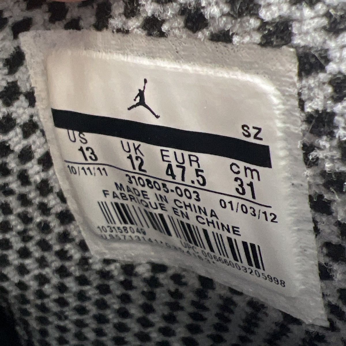 Jordan Brand Air Jordan 10 stealth Size US 13 / EU 46 - 8 Thumbnail