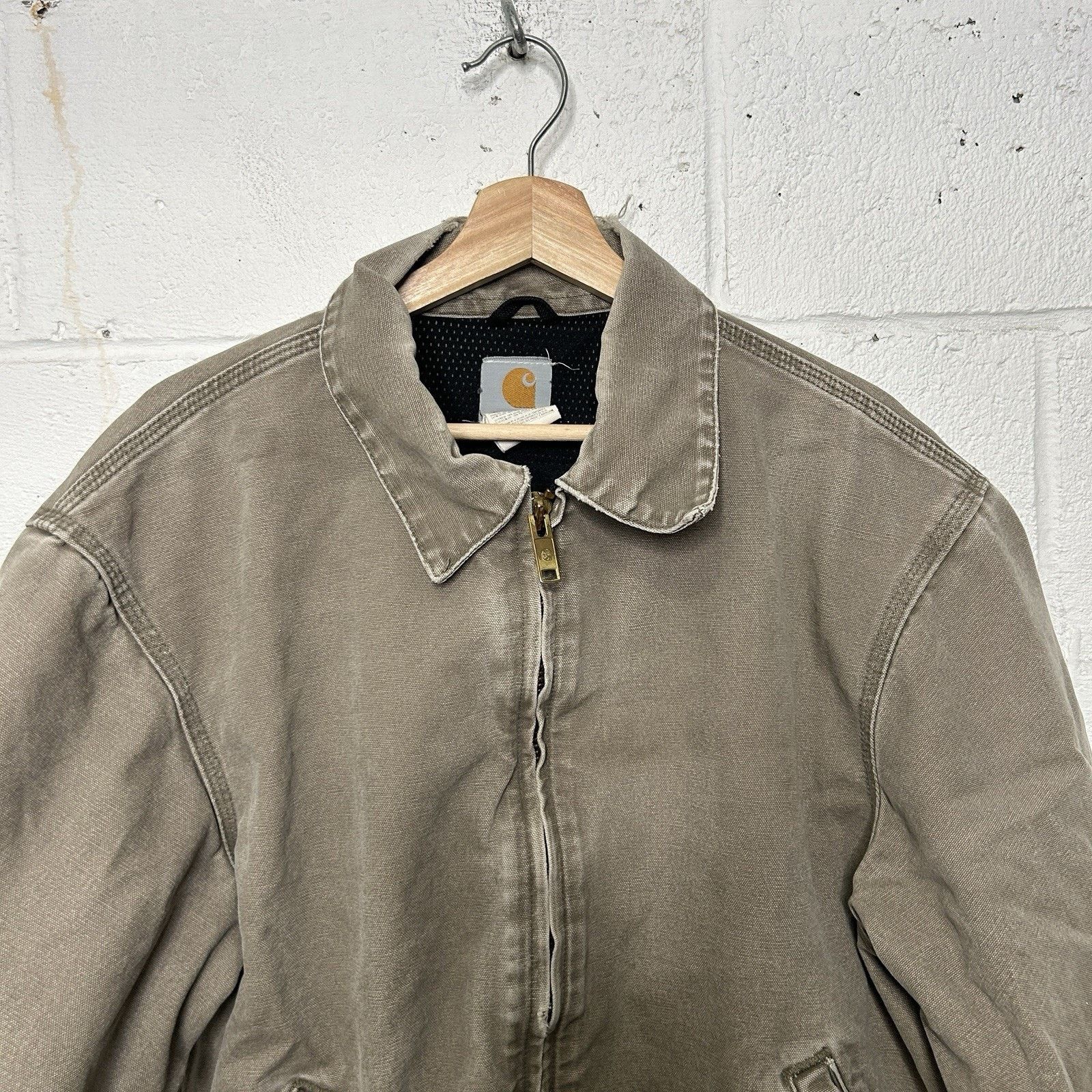 Carhartt Vintage Carhartt Mesh-Lined Santa Fe Jacket “Desert Brown” Size US L / EU 52-54 / 3 - 3 Thumbnail