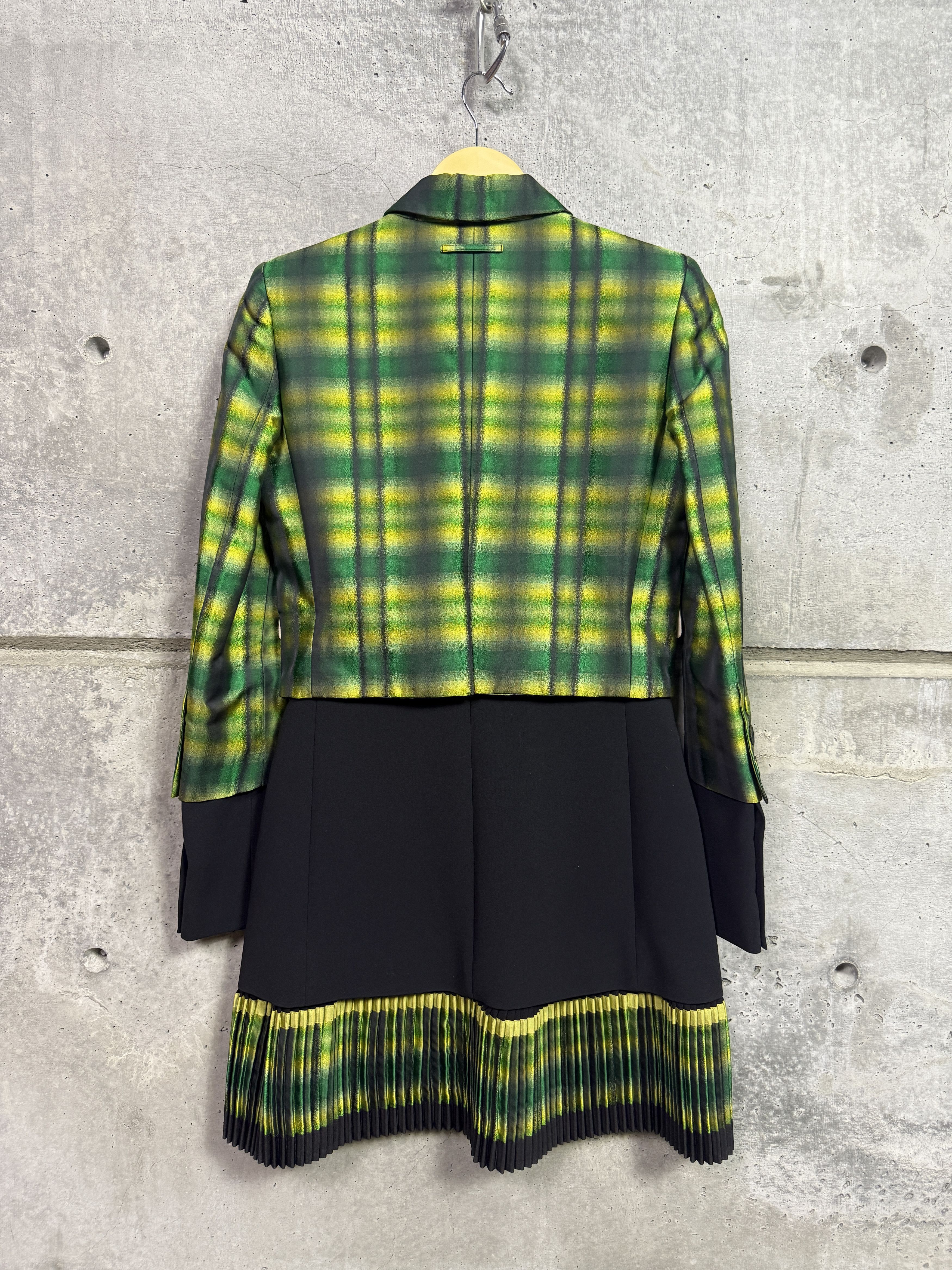 Jean Paul Gaultier Vintage Jean Paul Gaultier Plaid Ruffle Skirt Jacket 6 Size M / US 6-8 / IT 42-44 - 2 Thumbnail