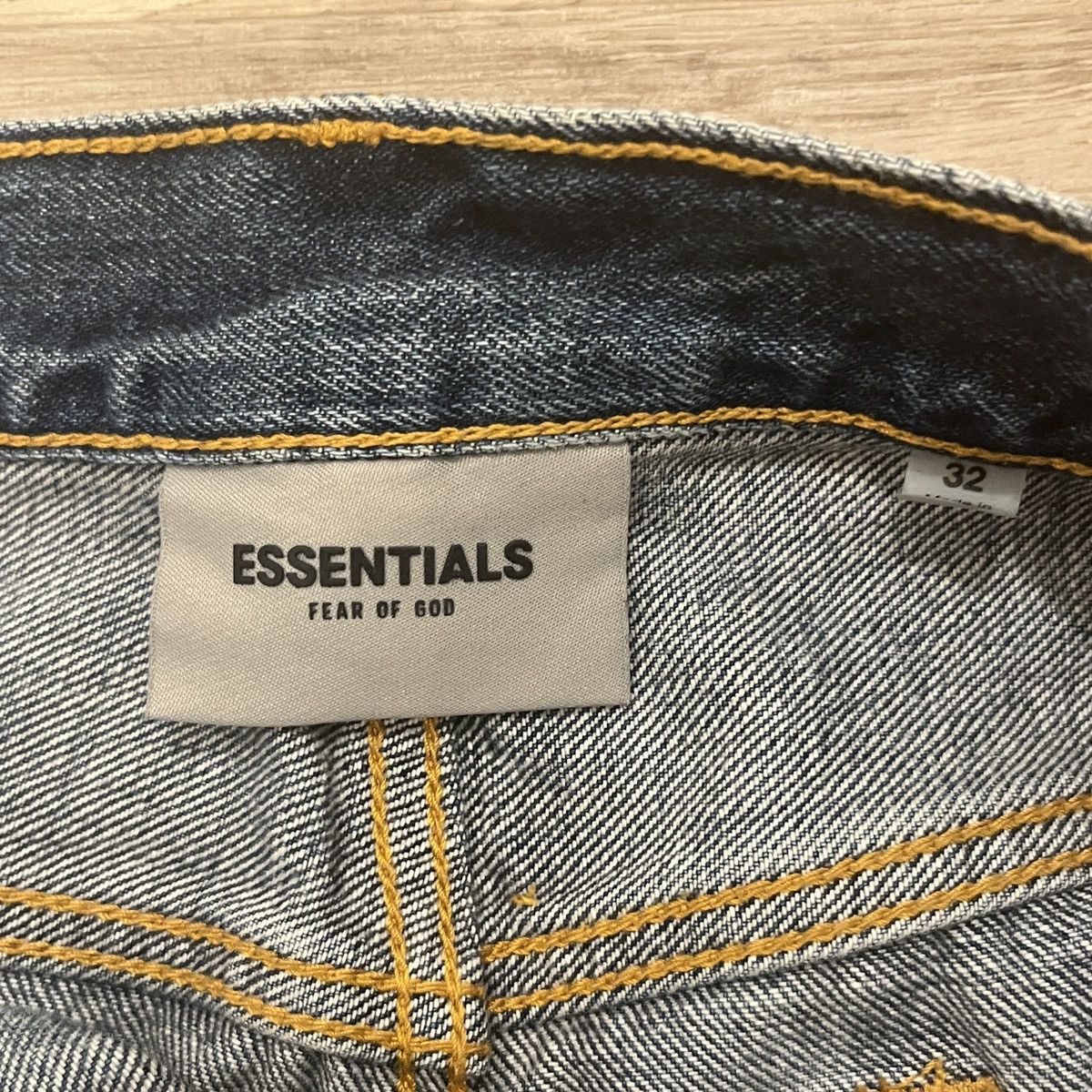 Fear of God Fear Of God Essentials Straight Fit Jeans Size US 32 / EU 48 - 4 Thumbnail