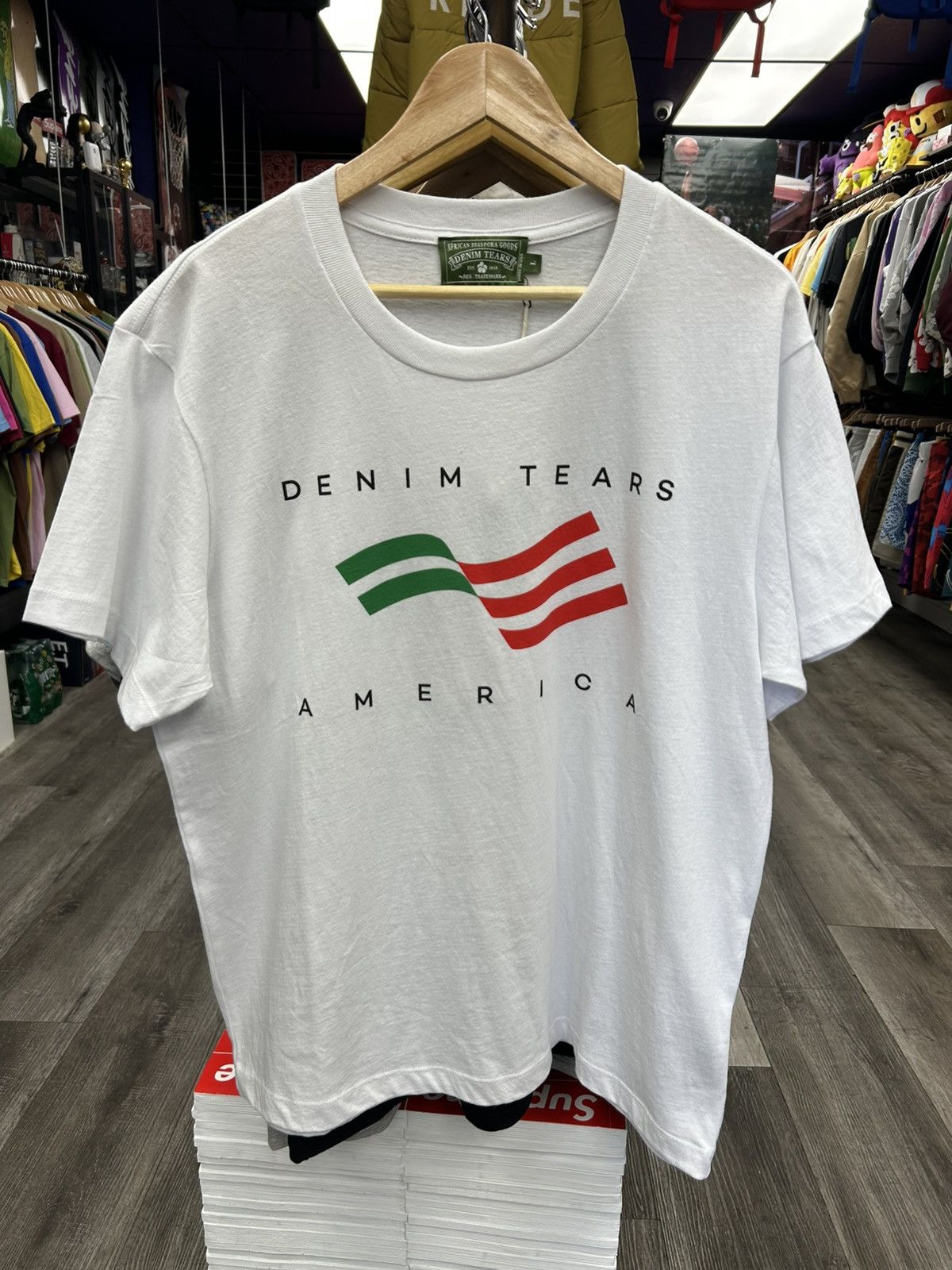 DENIM TEARS Denim Tears x BSTROY T-shirt Size US L / EU 52-54 / 3 - 1 Thumbnail