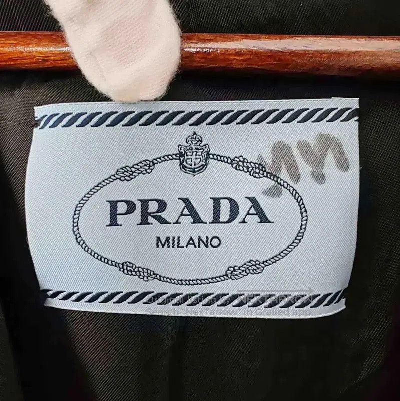 Prada Prada Black Men's Jacket in Size L. Size US L / EU 52-54 / 3 - 3 Thumbnail